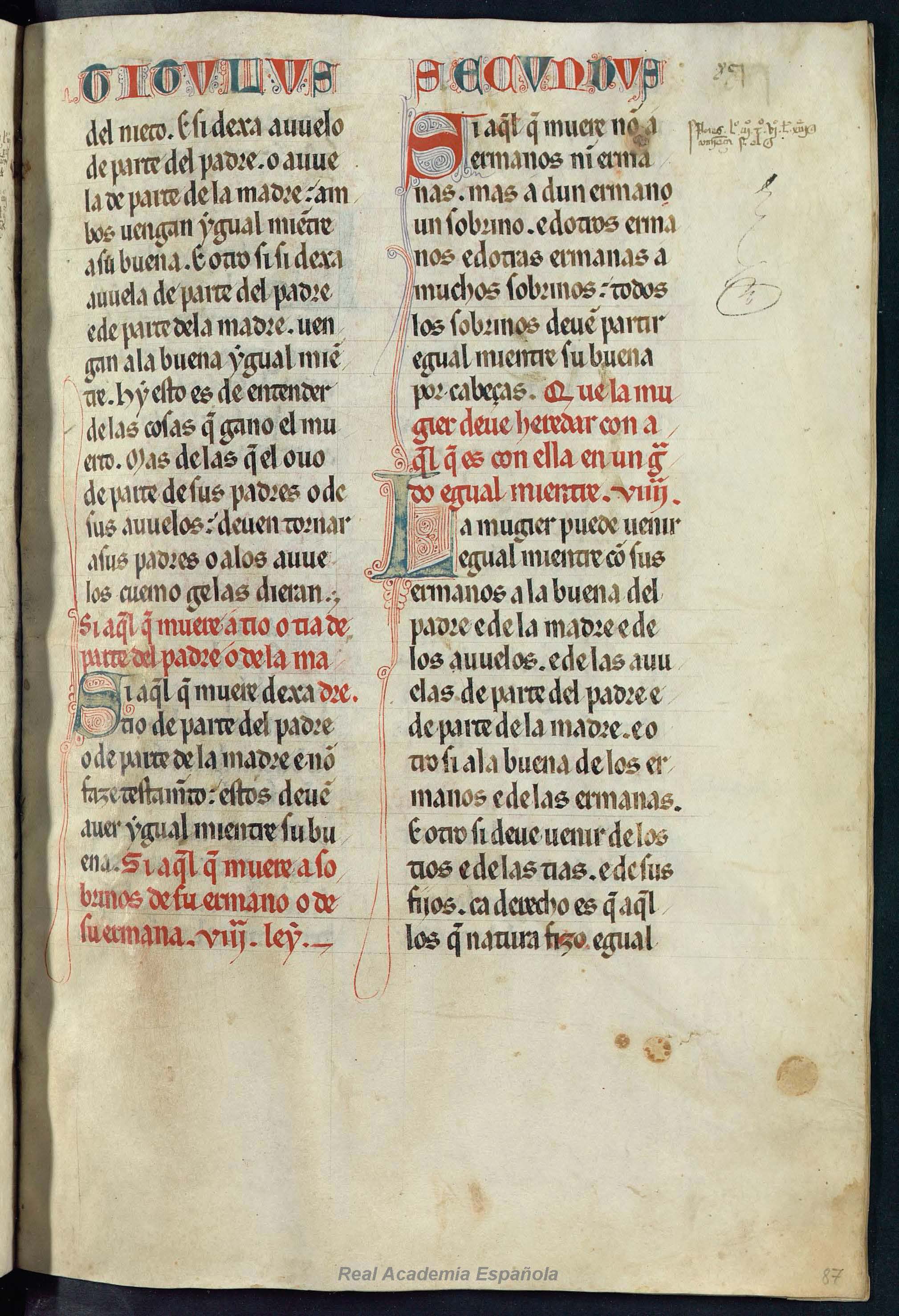 Folio 175 — RAE 54, Libro 4