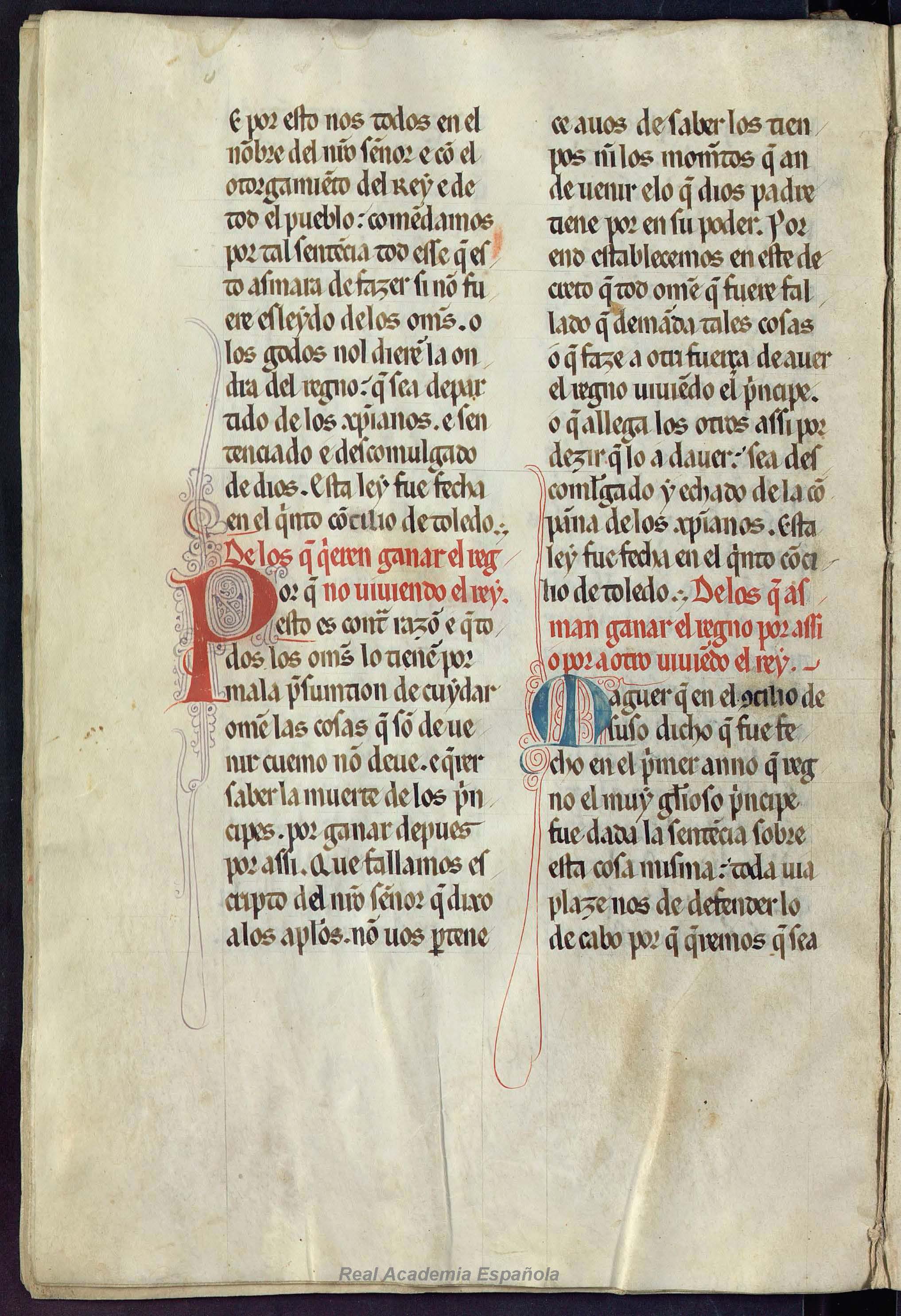 Folio 026 — RAE 54, Titulus primus