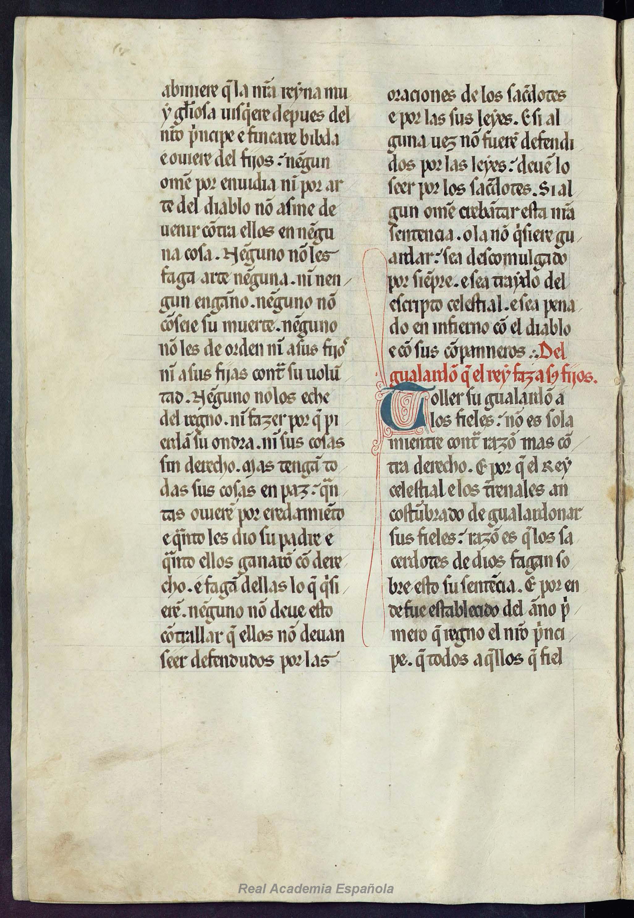 Folio 042 — RAE 54, Titulus primus
