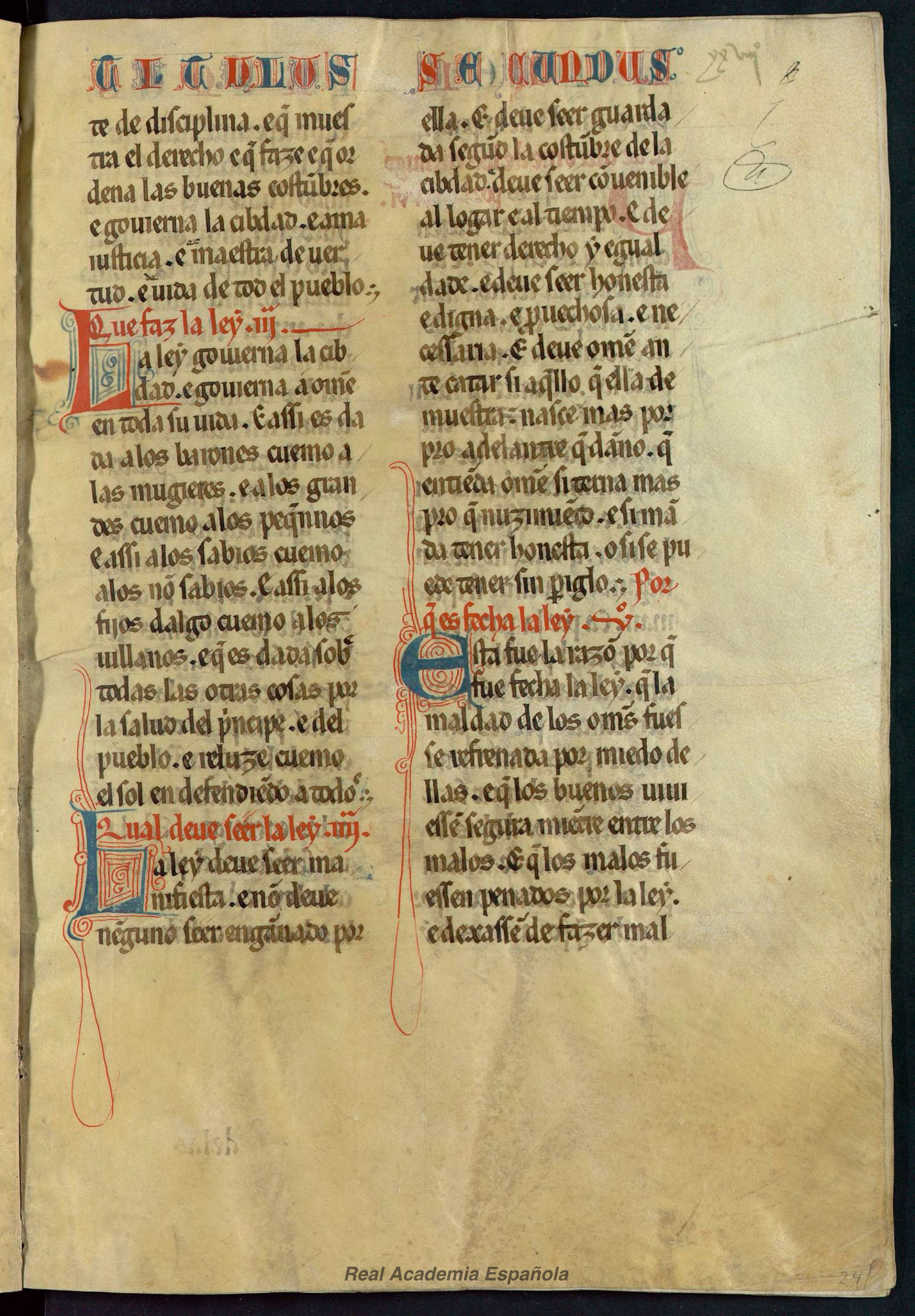 Folio 049 — RAE 54, Libro 1