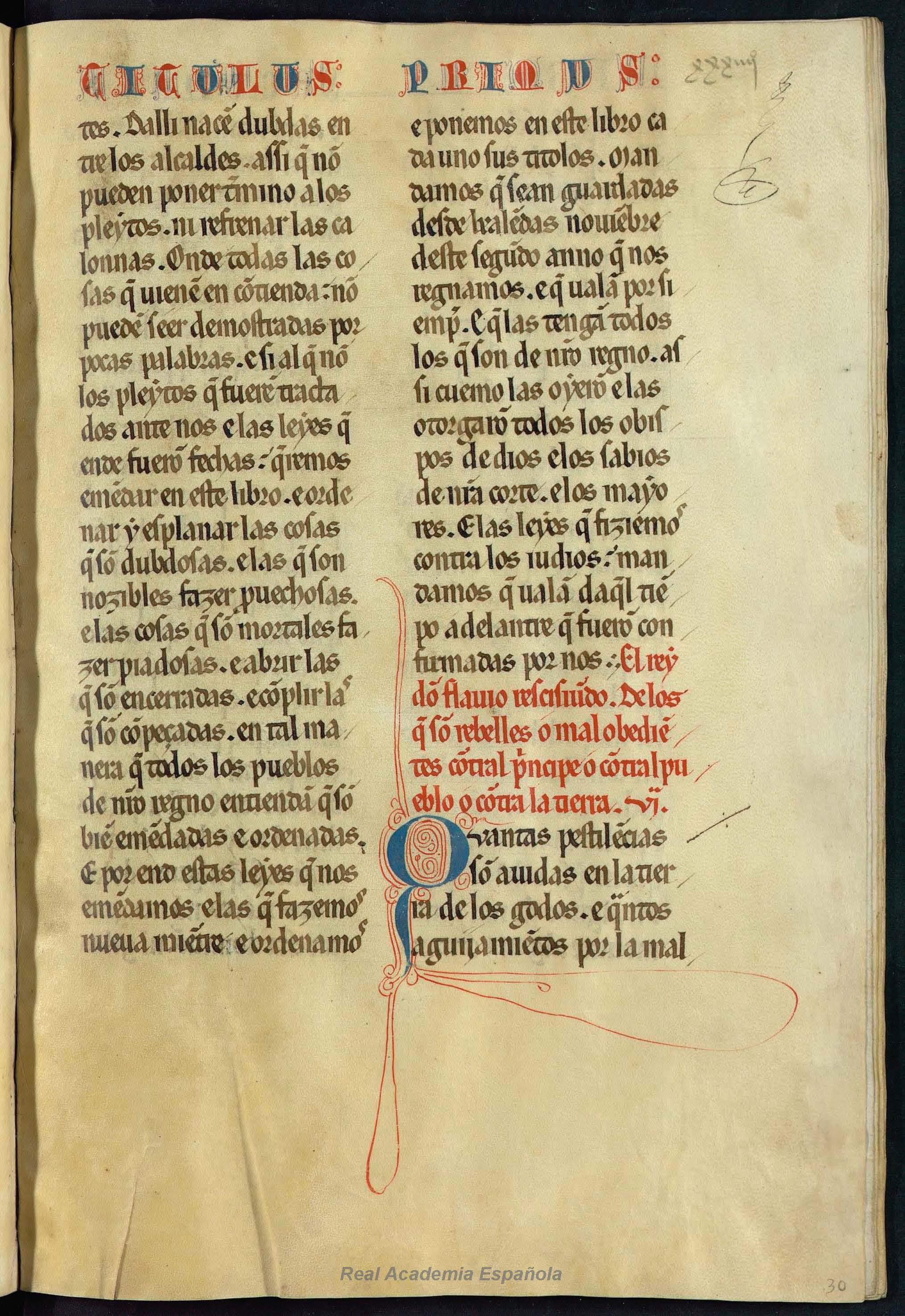 Folio 061 — RAE 54, Libro 2