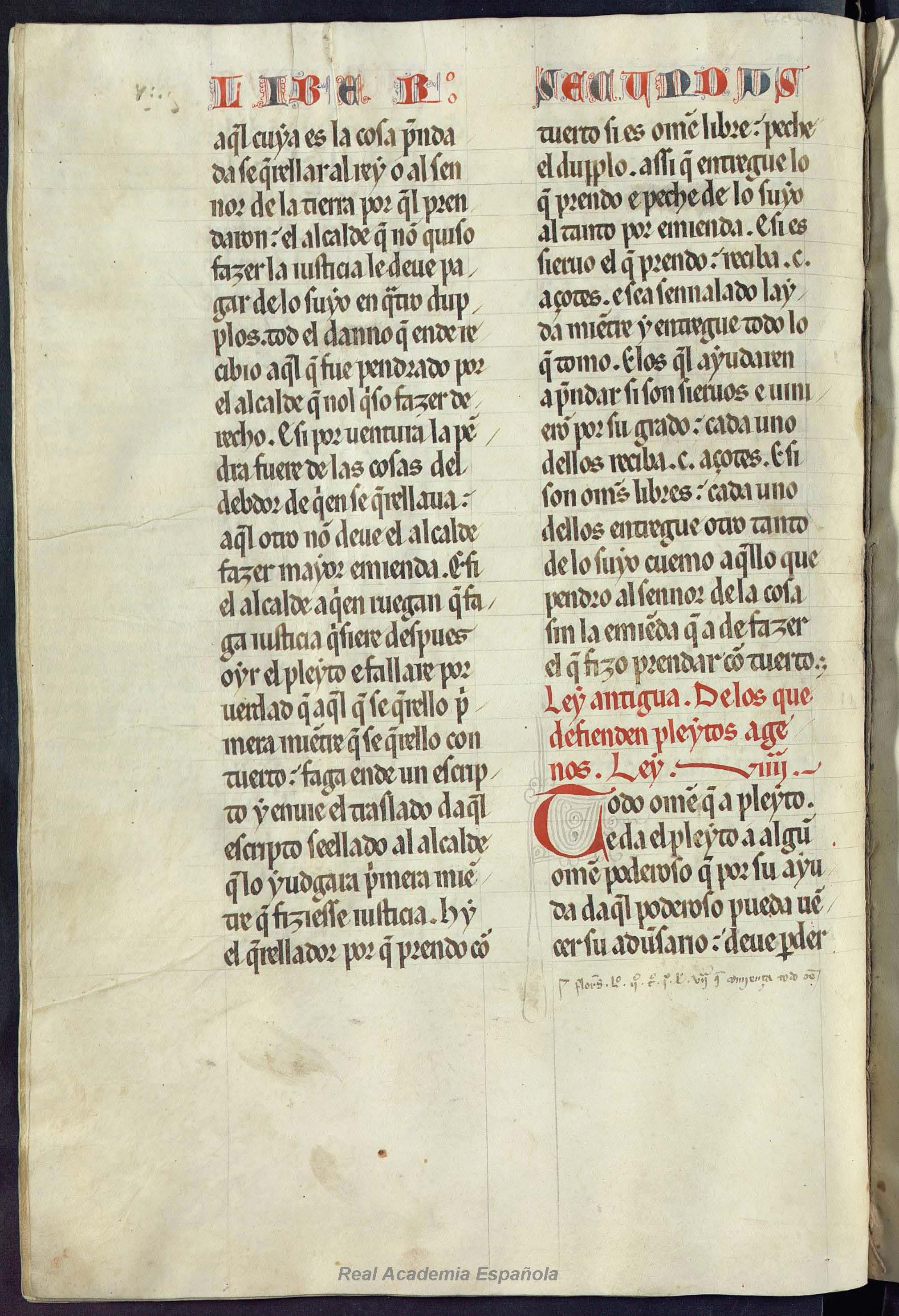 Folio 090 — RAE 54, Libro 2