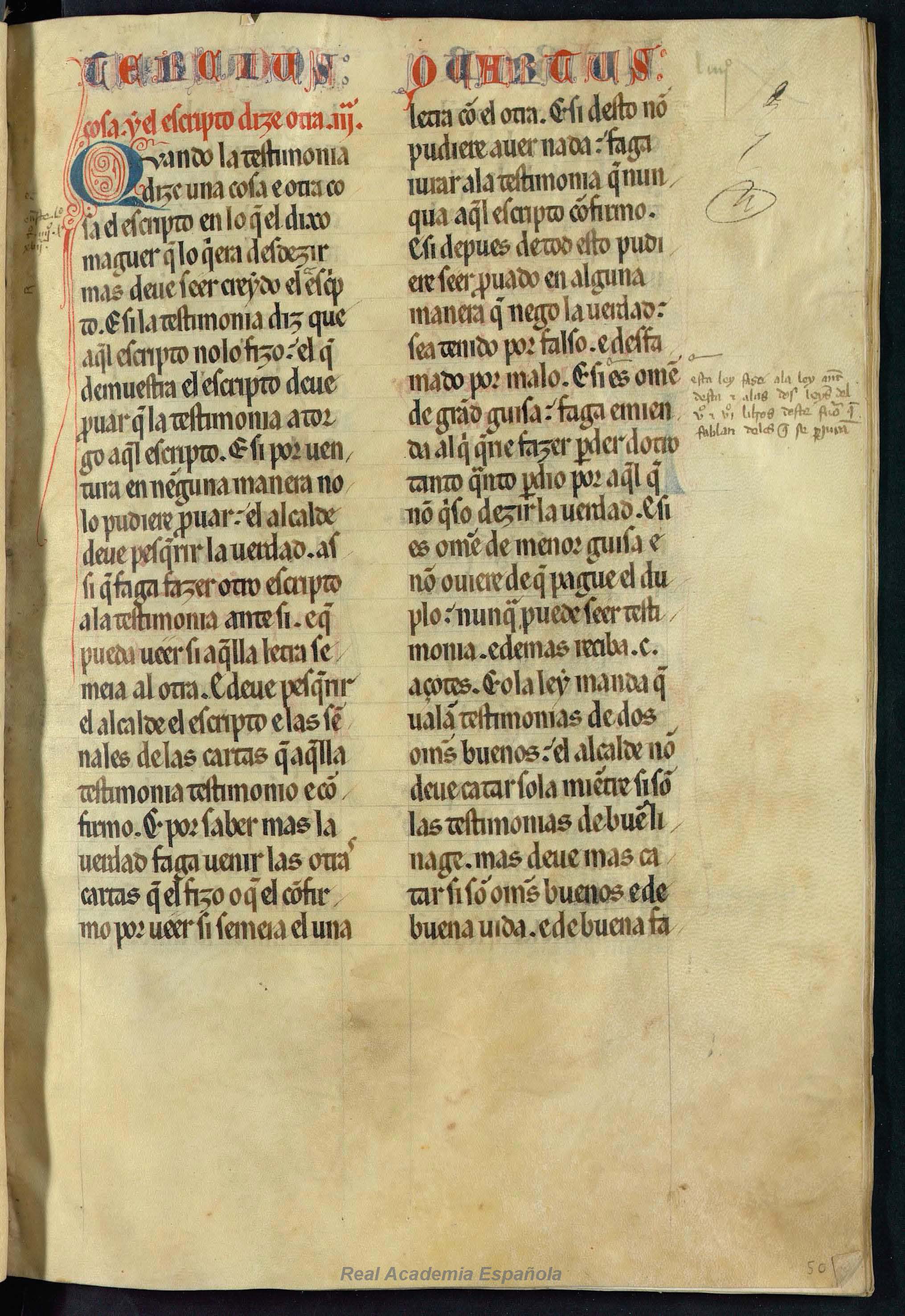 Folio 101 — RAE 54, Libro 2