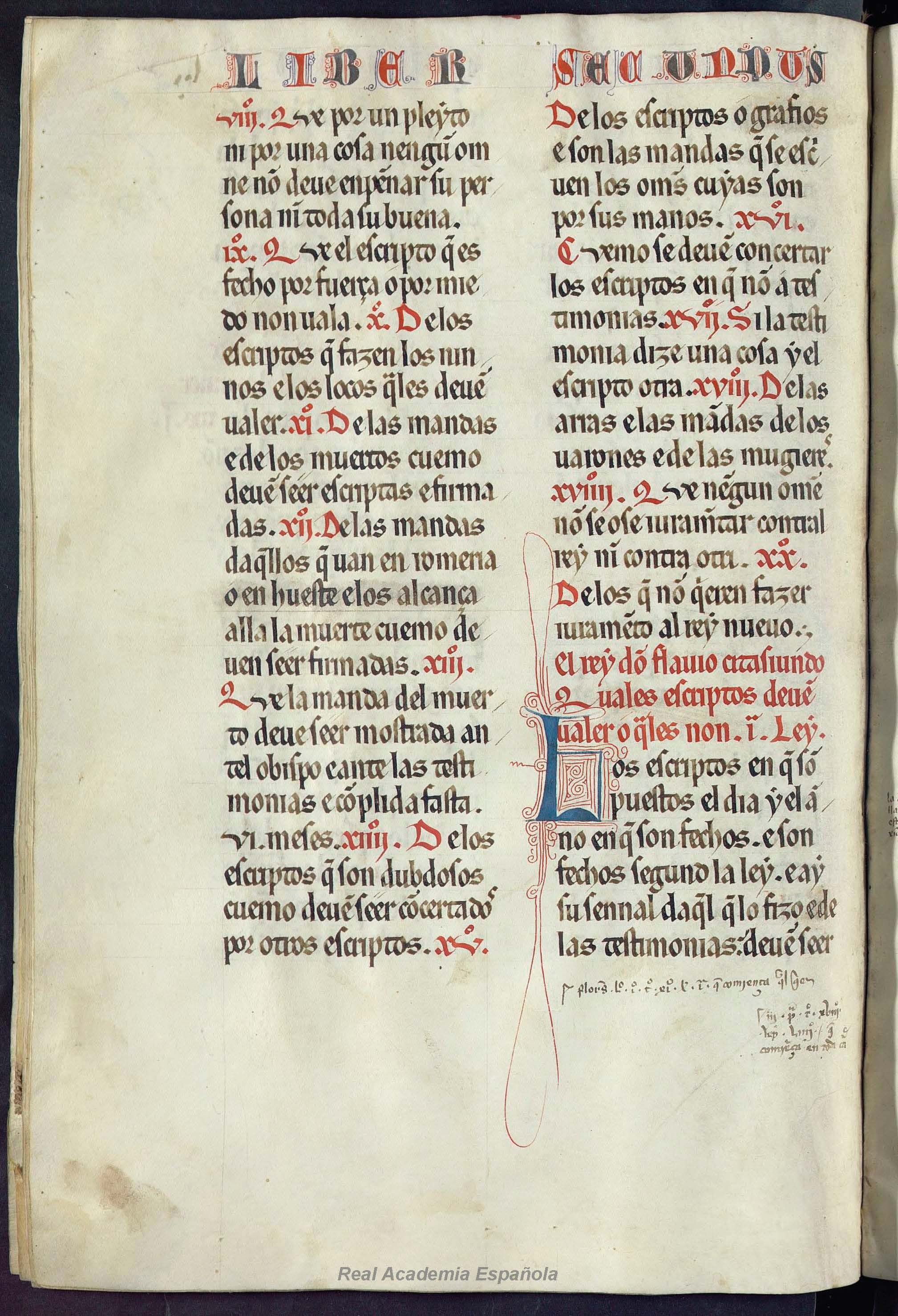 Folio 110 — RAE 54, Libro 2