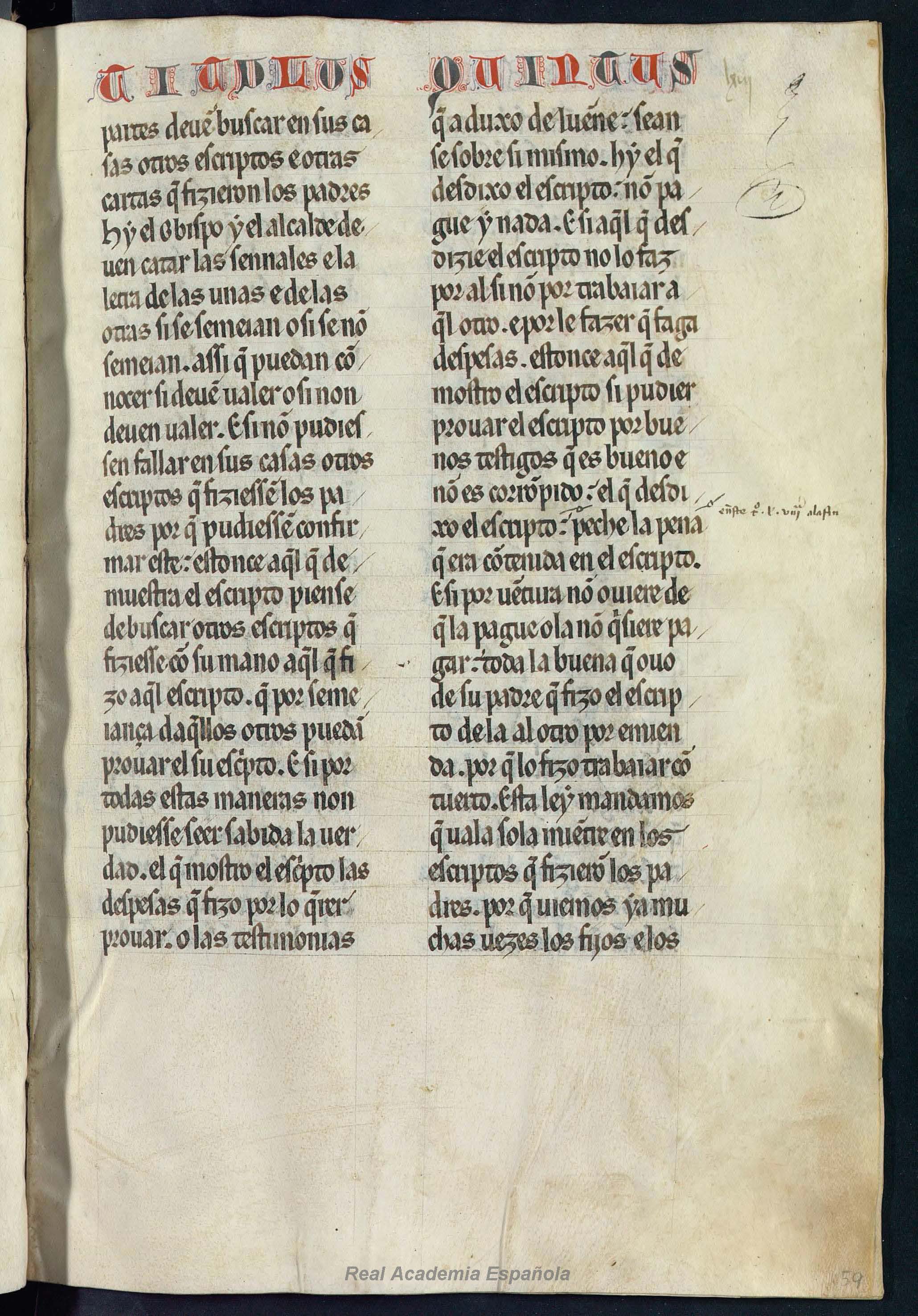 Folio 119 — RAE 54, Libro 2