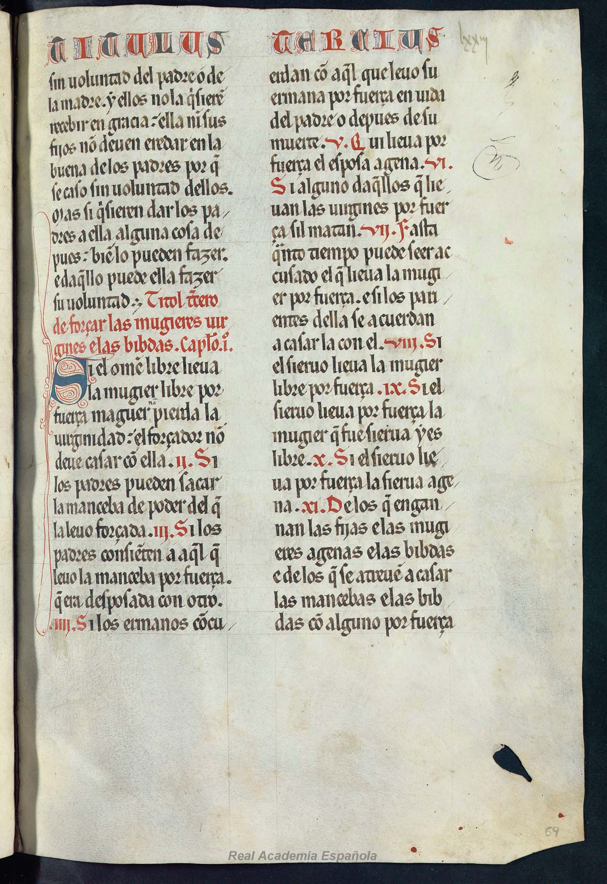 Folio 044 — RAE 54, Libro 1