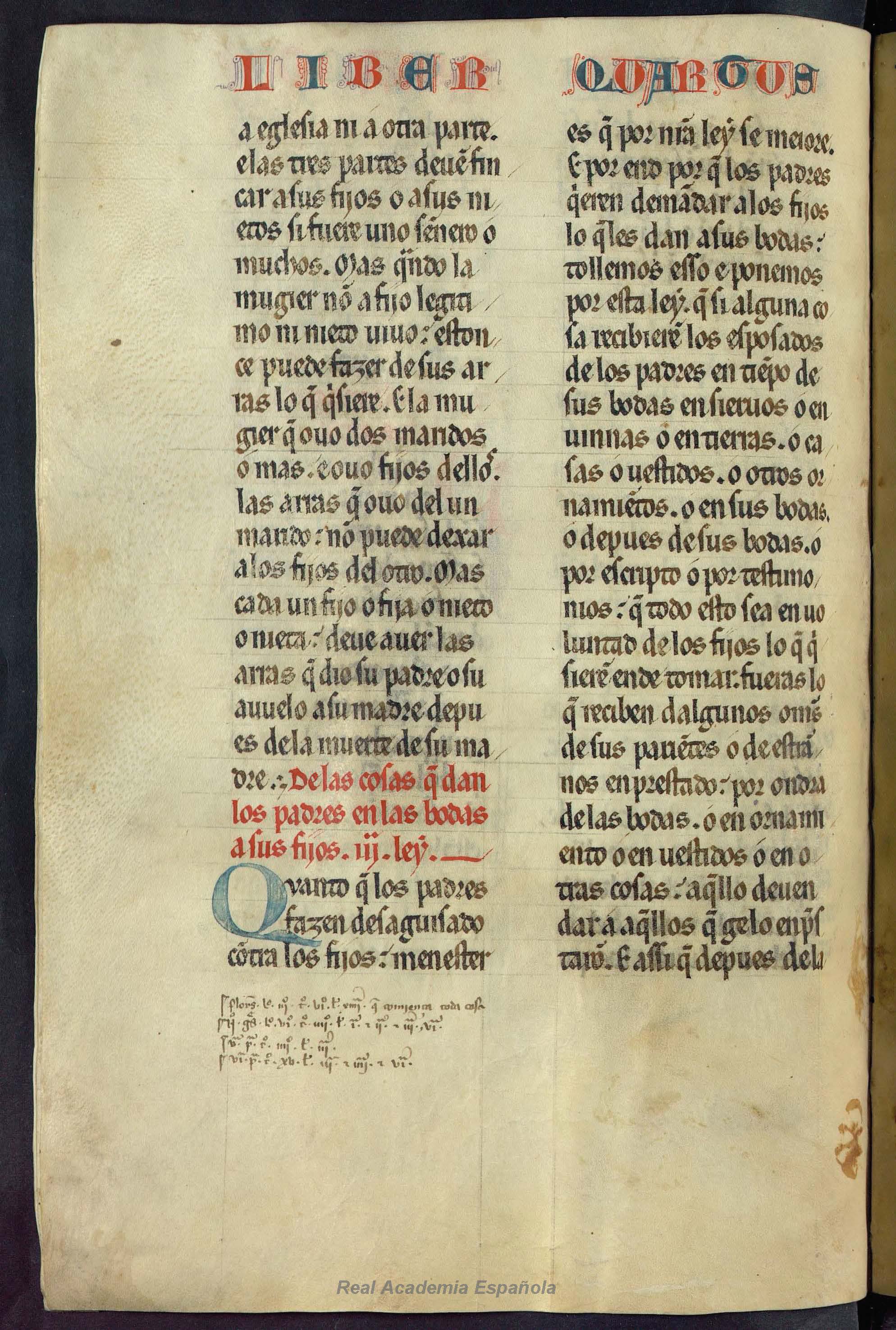 Folio 196 — RAE 54, Libro 4