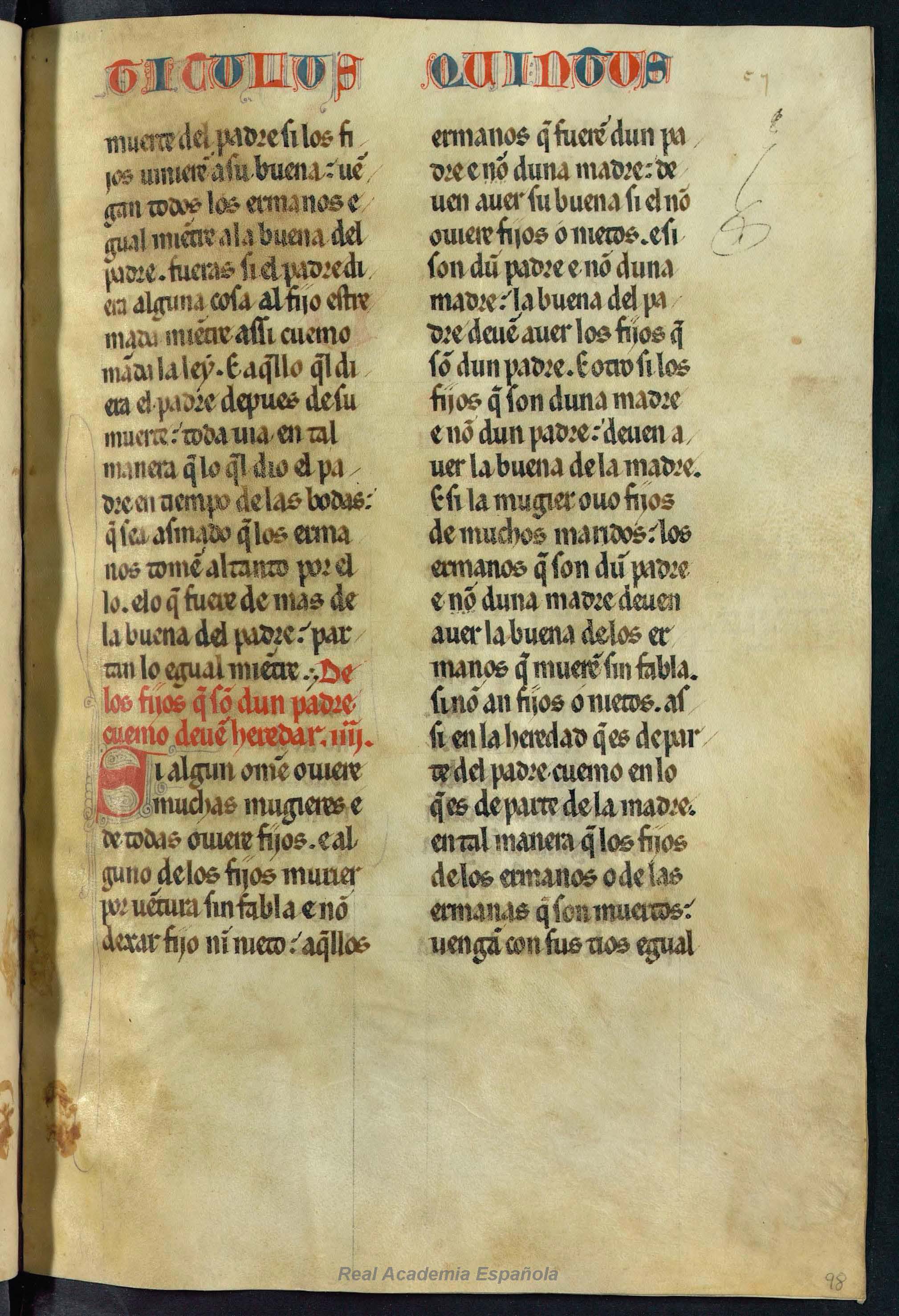 Folio 197 — RAE 54, Libro 4