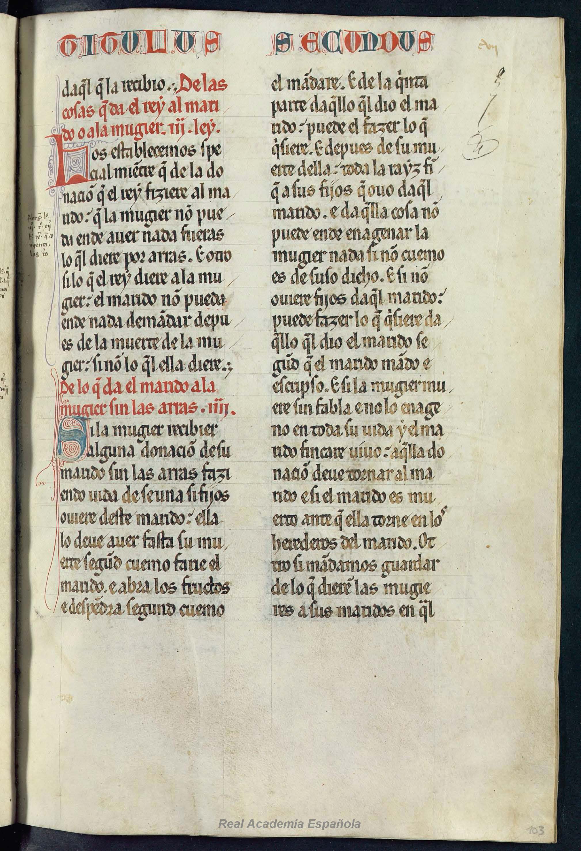 Folio 207 — RAE 54, Libro 5