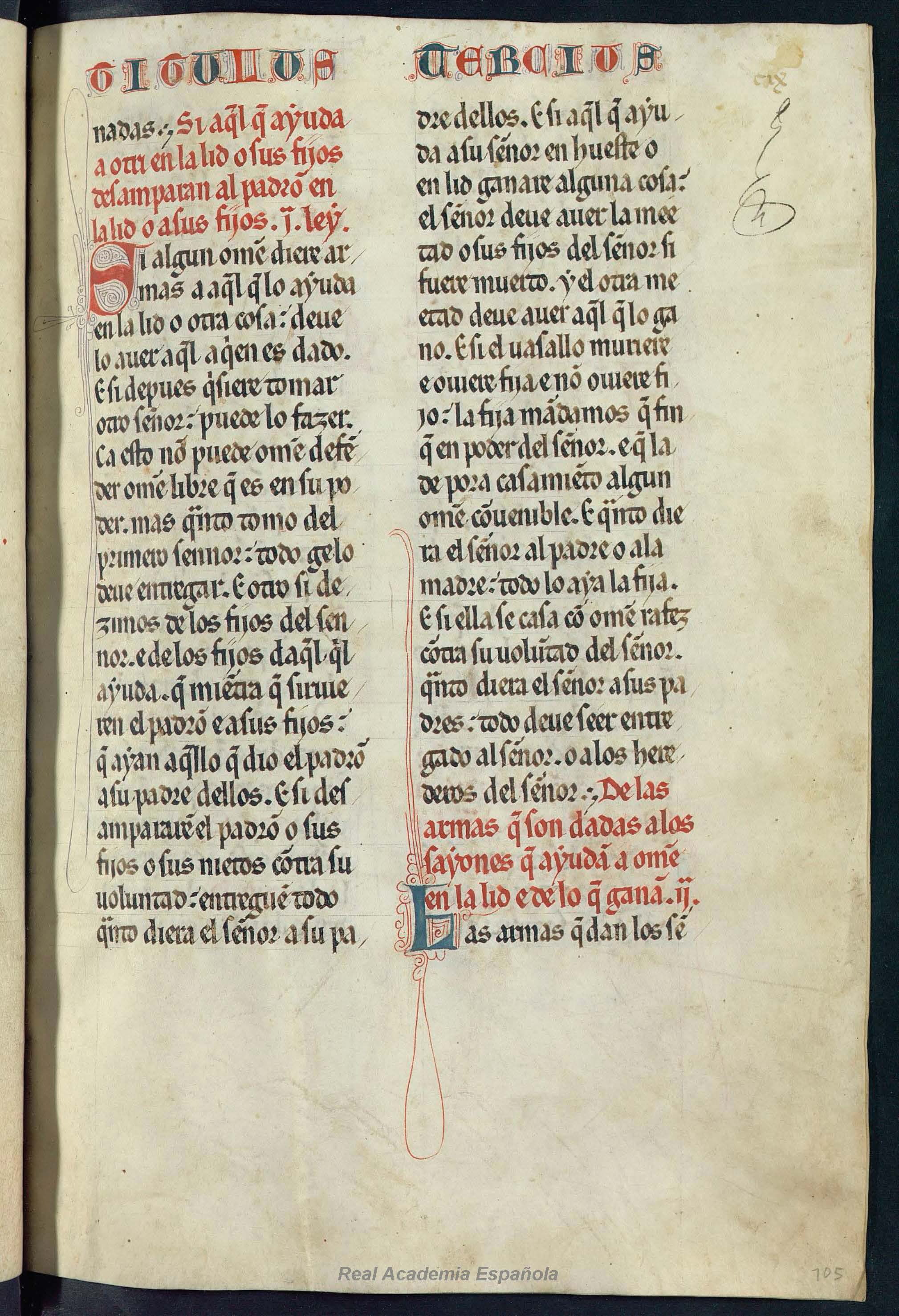 Folio 211 — RAE 54, Libro 5