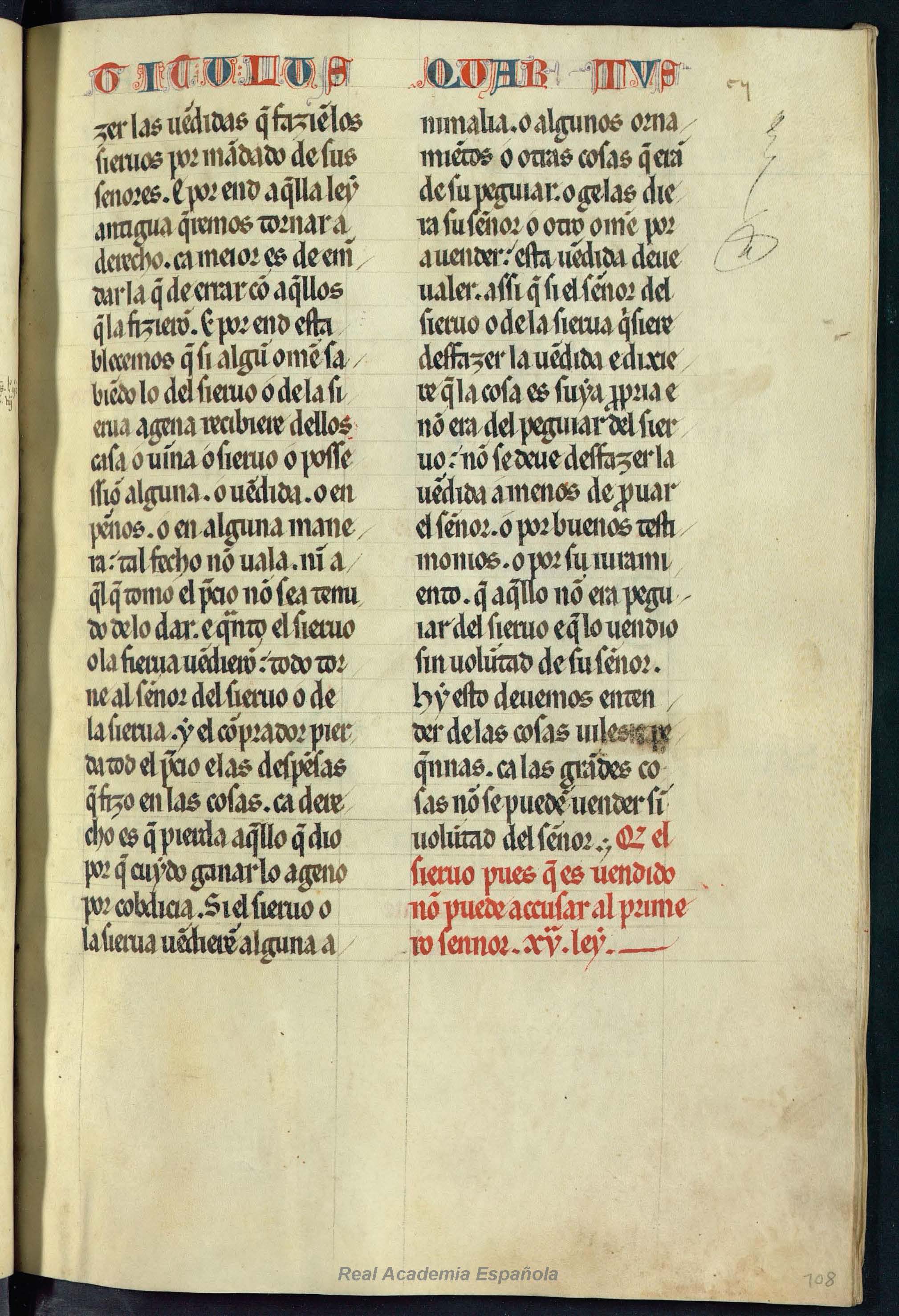 Folio 217 — RAE 54, Libro 5