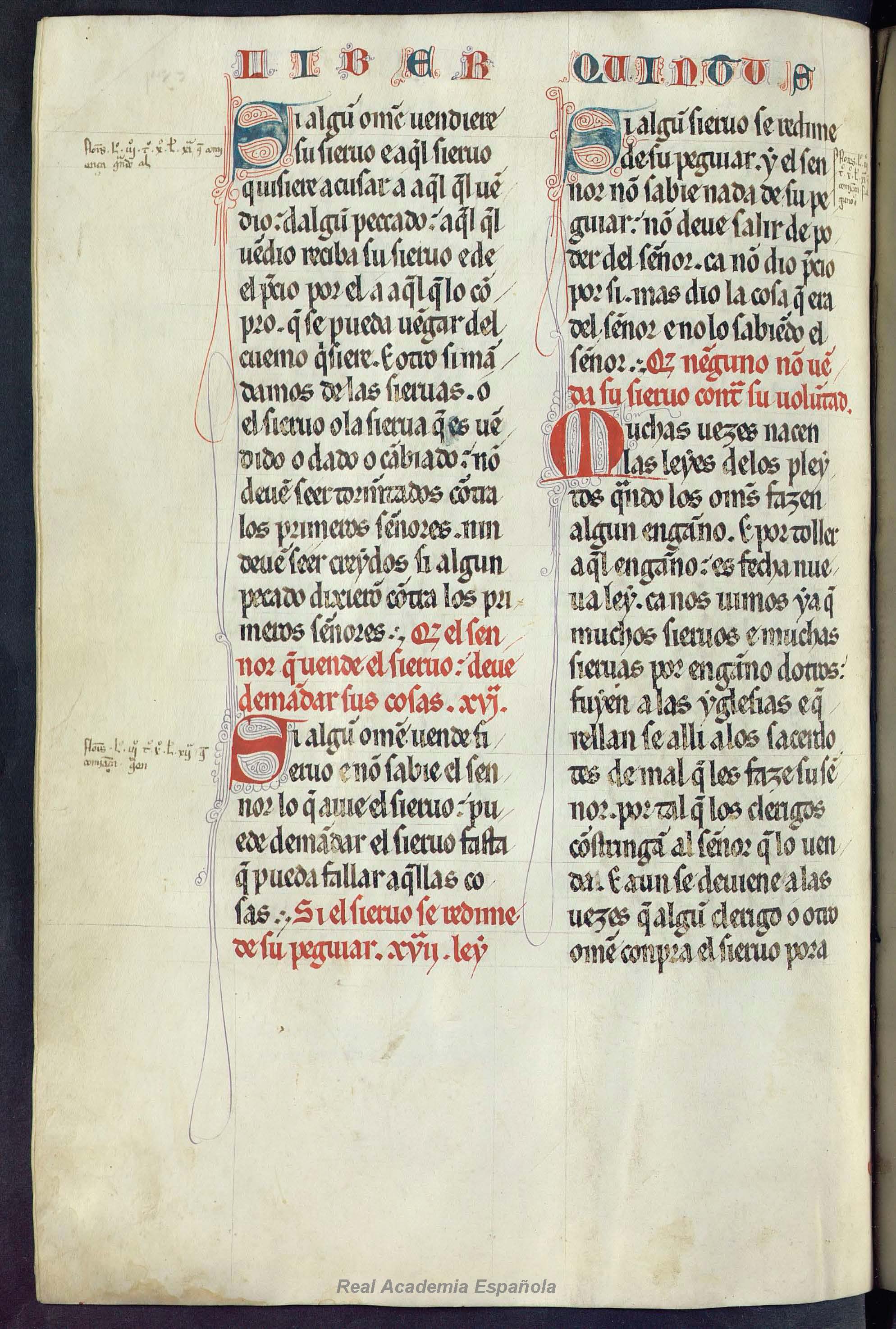 Folio 218 — RAE 54, Libro 5