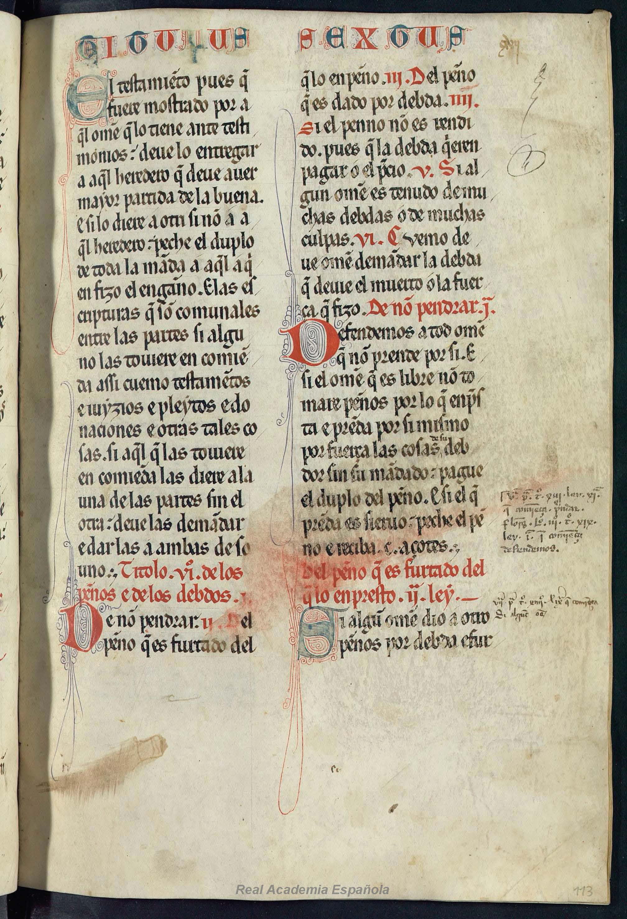 Folio 044 — RAE 54, Libro 1