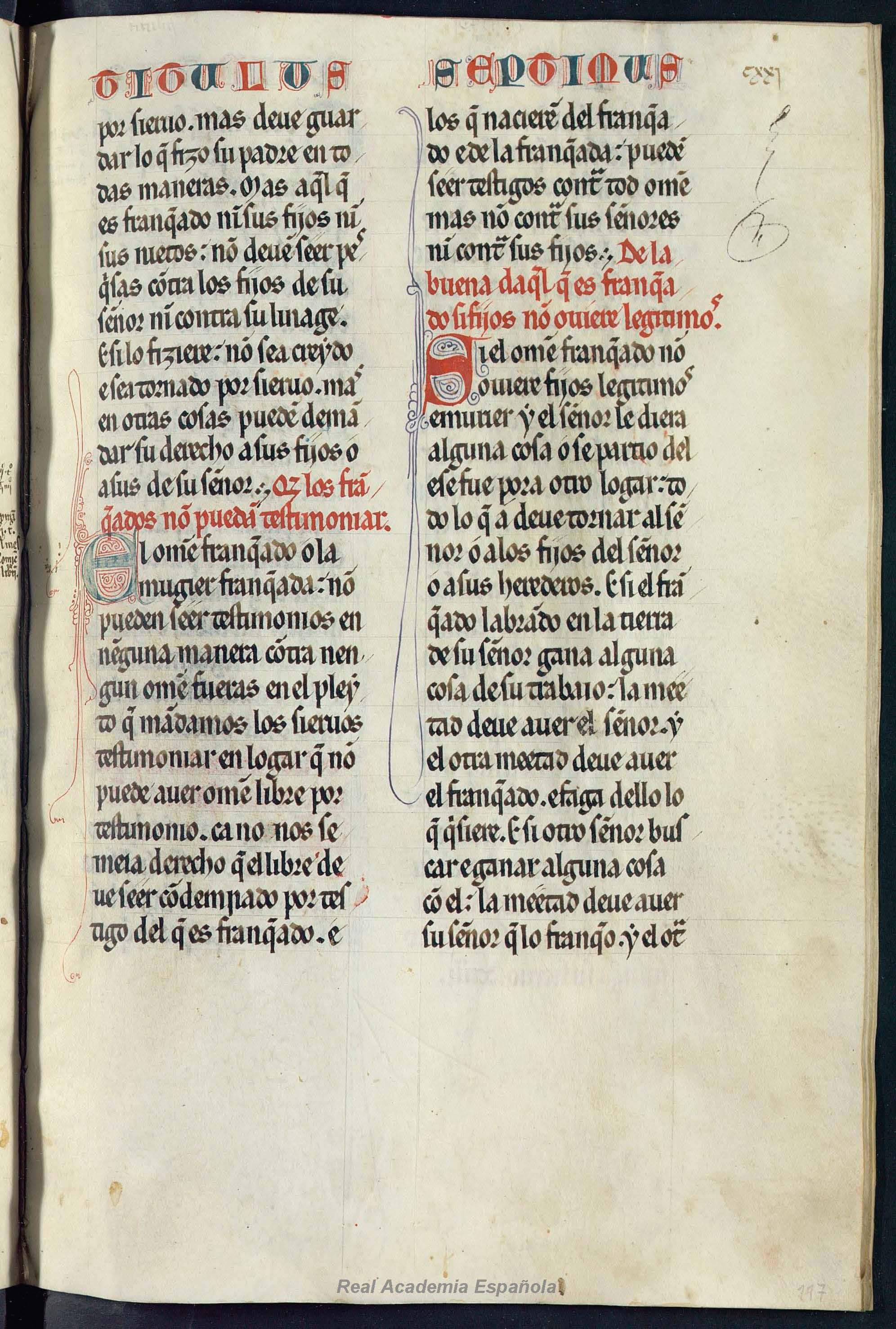 Folio 235 — RAE 54, Libro 5
