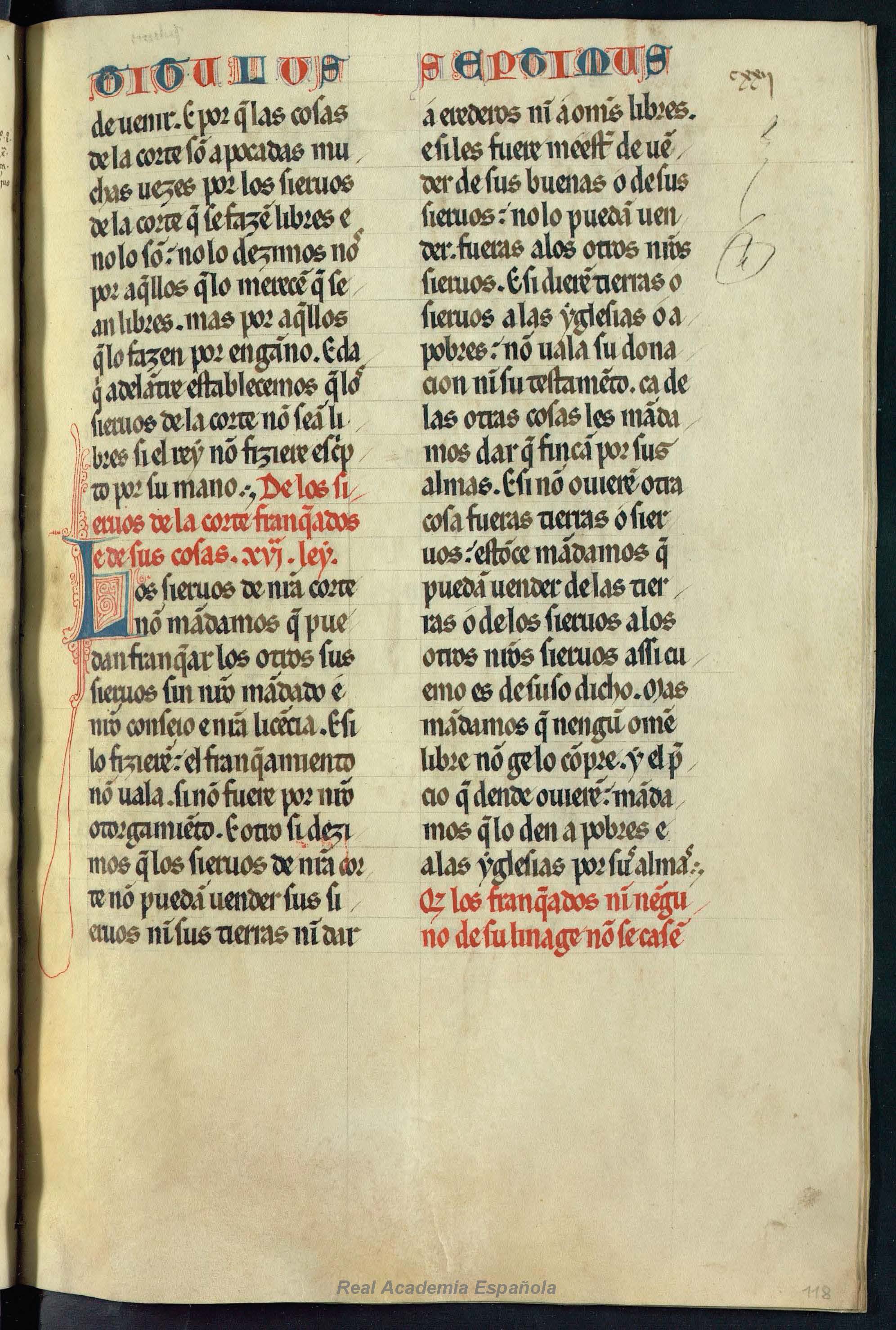 Folio 237 — RAE 54, Libro 5