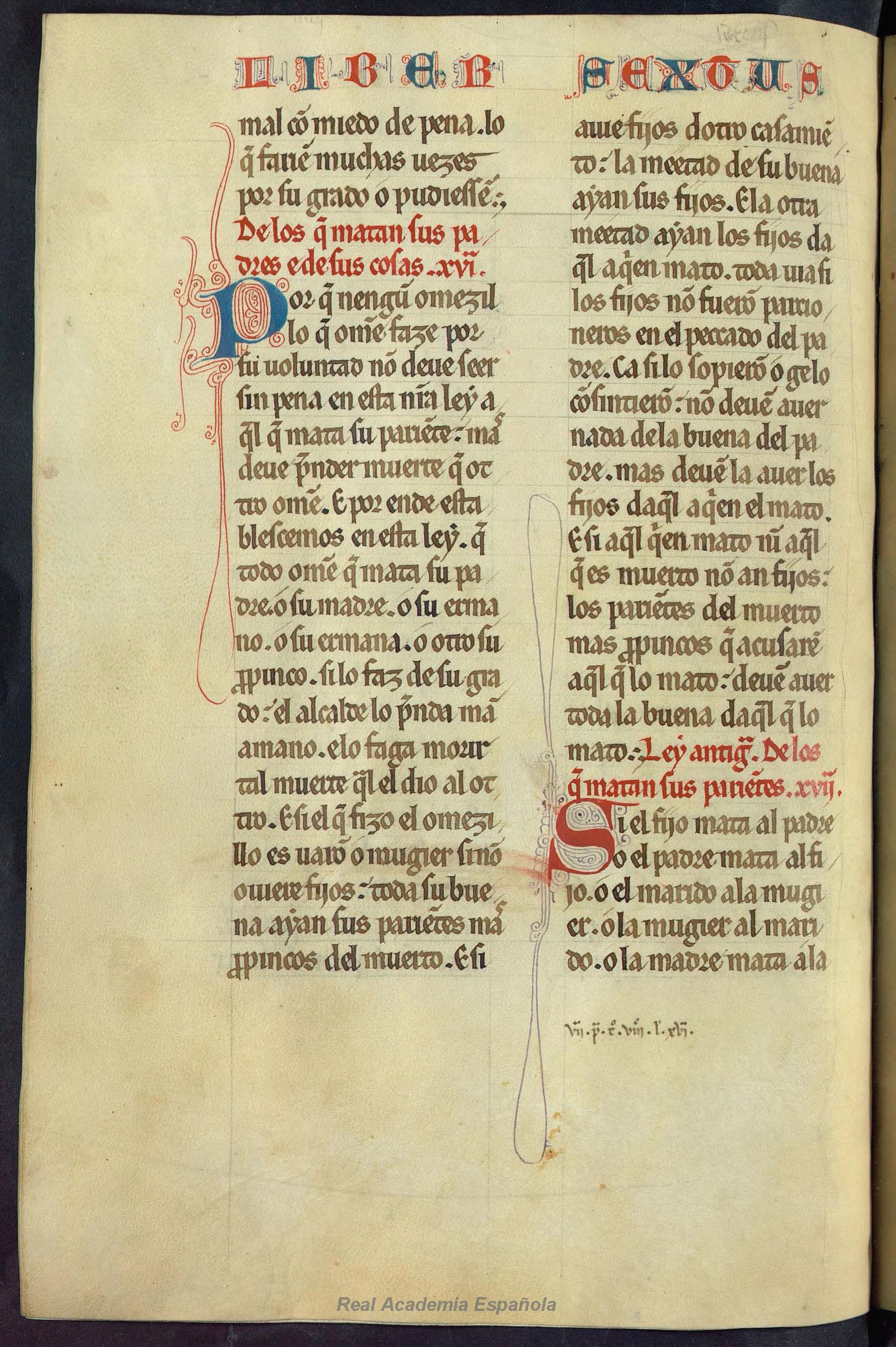 Folio 276 — RAE 54, Libro 6