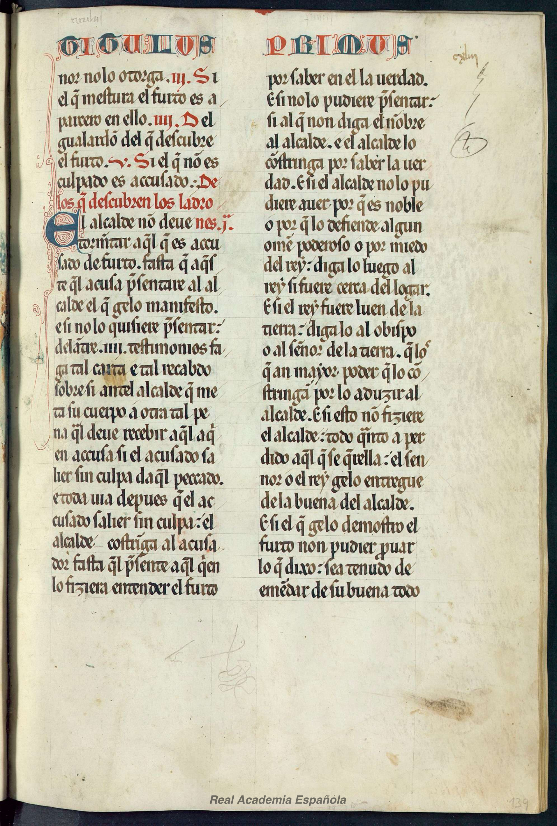 Folio 279 — RAE 54, Libro 7