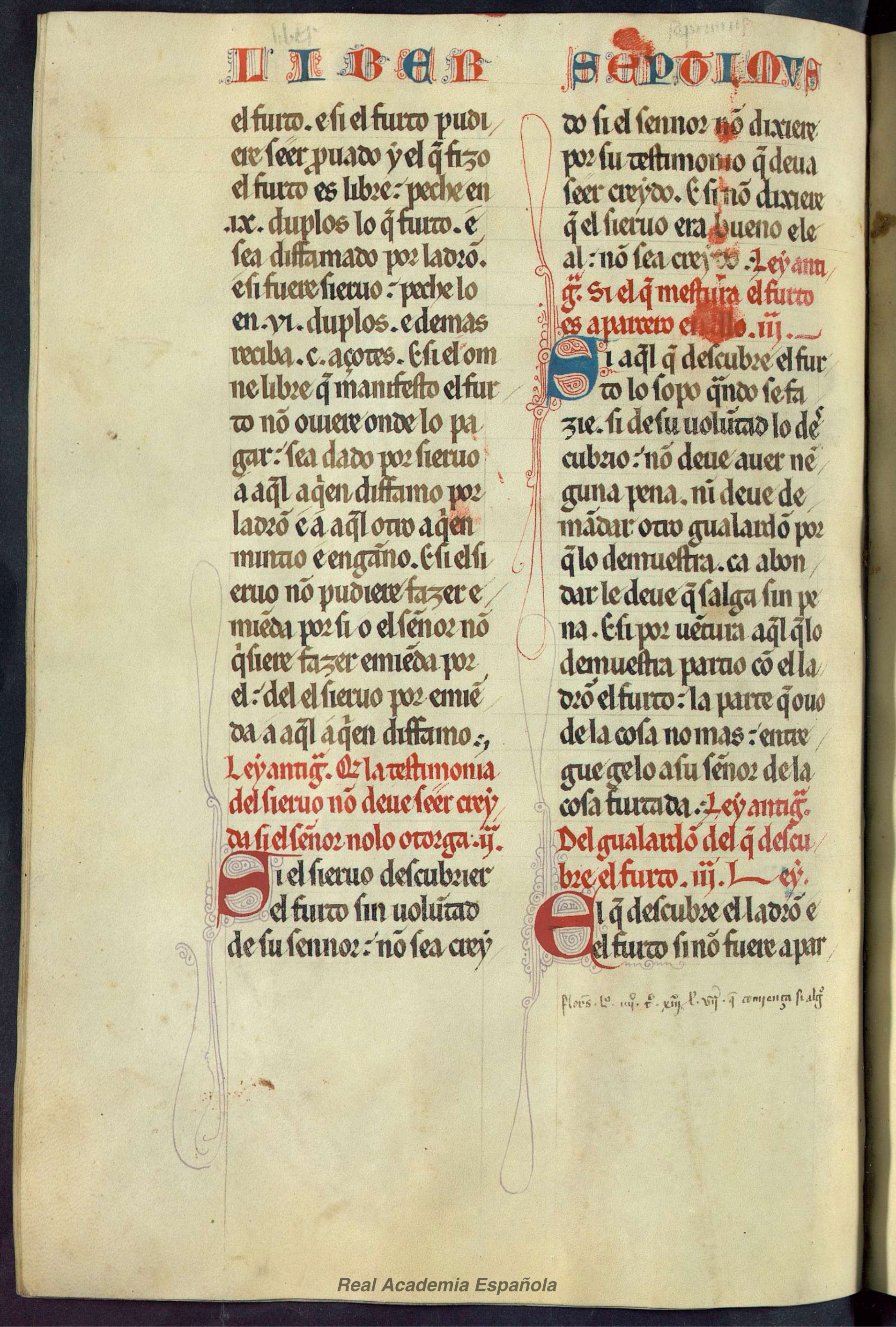 Folio 280 — RAE 54, Libro 7