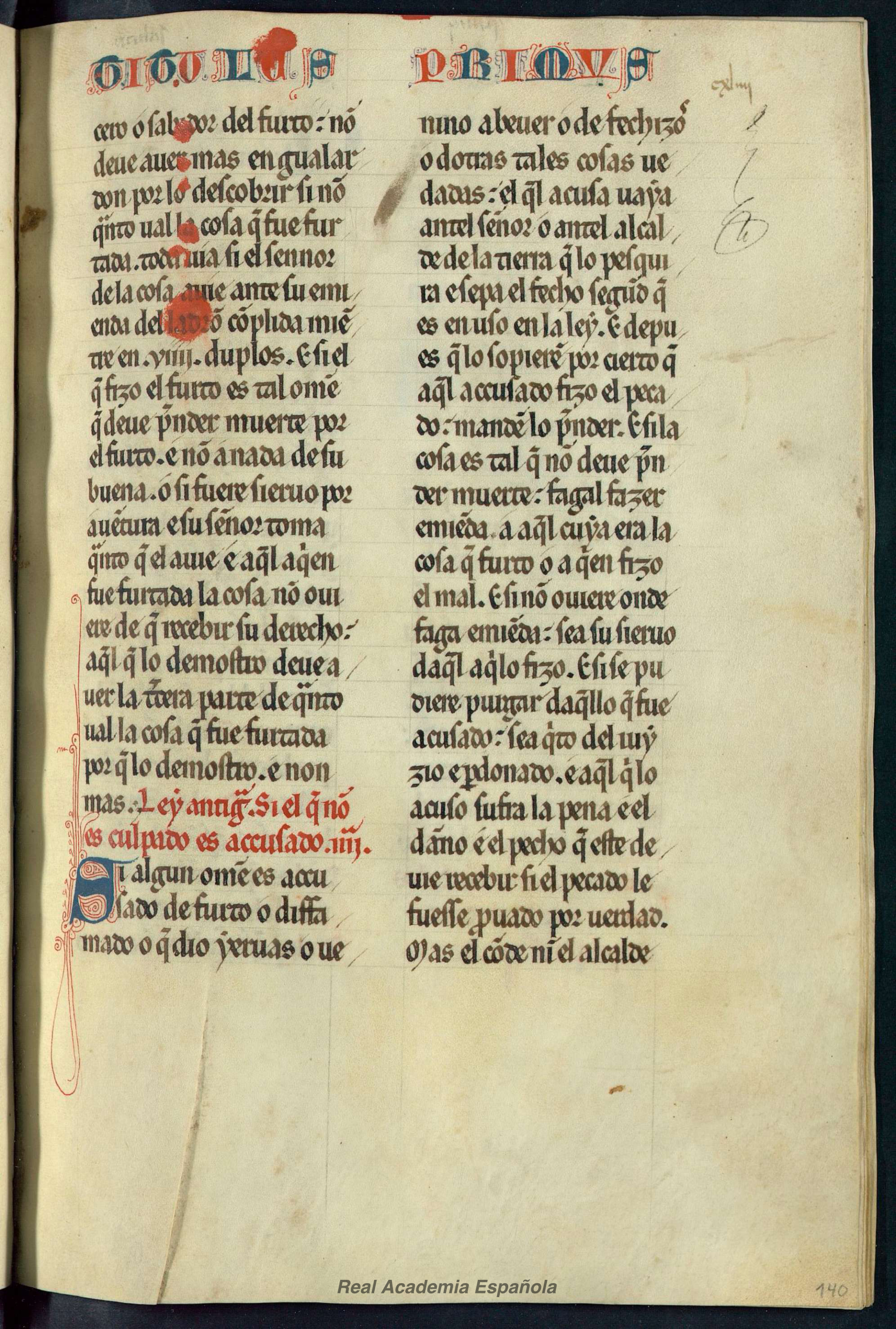 Folio 281 — RAE 54, Libro 7
