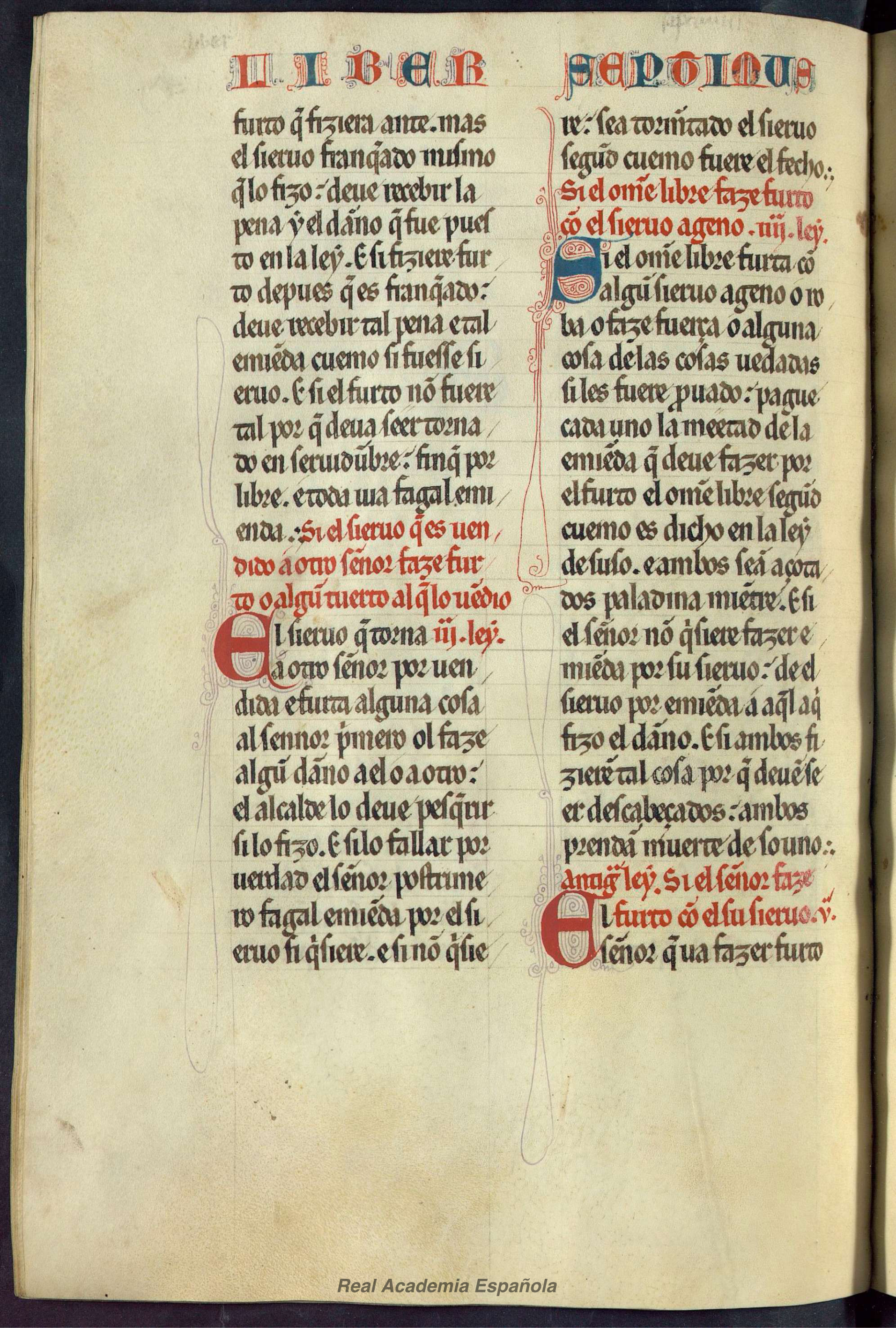 Folio 284 — RAE 54, Libro 7