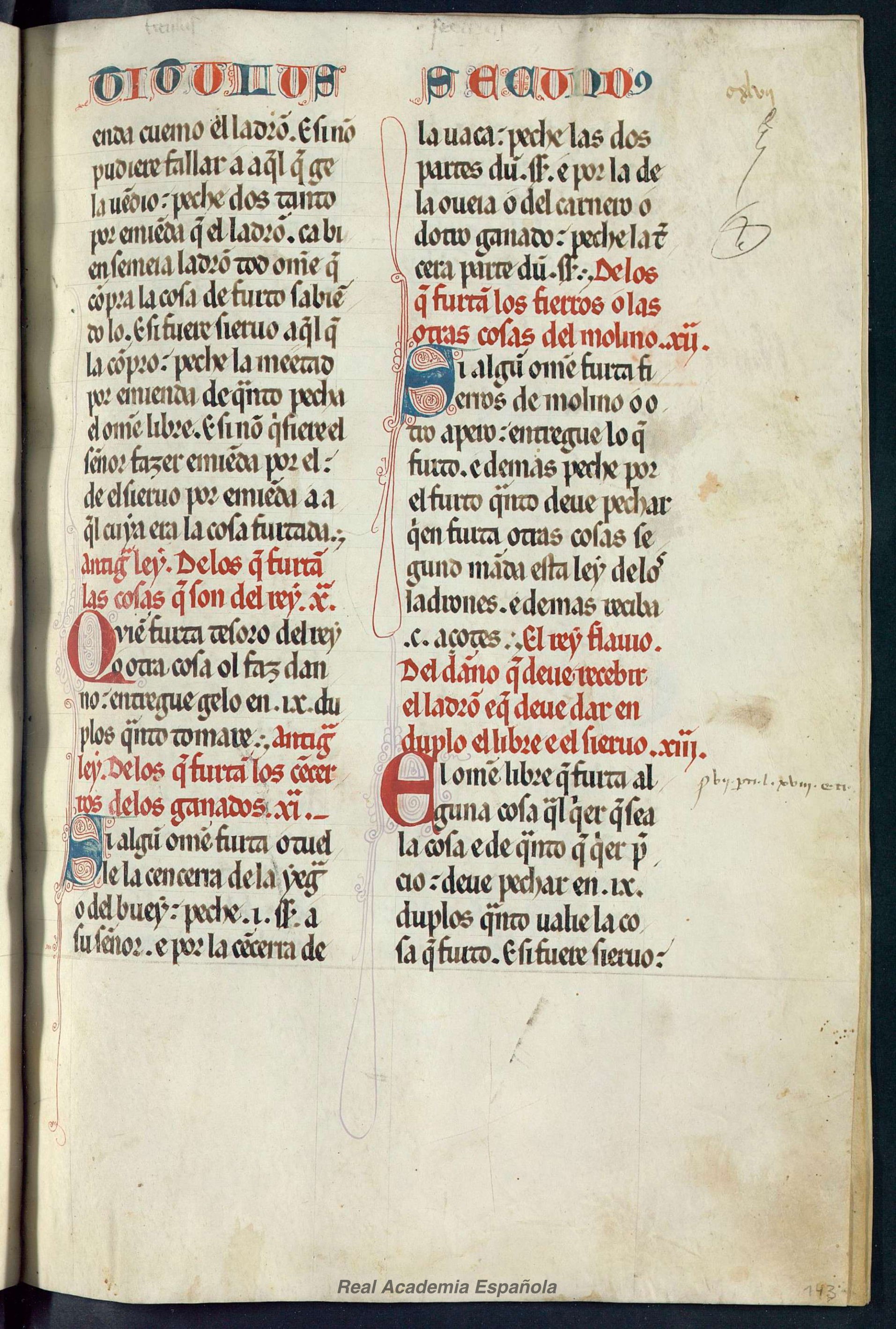Folio 287 — RAE 54, Libro 7