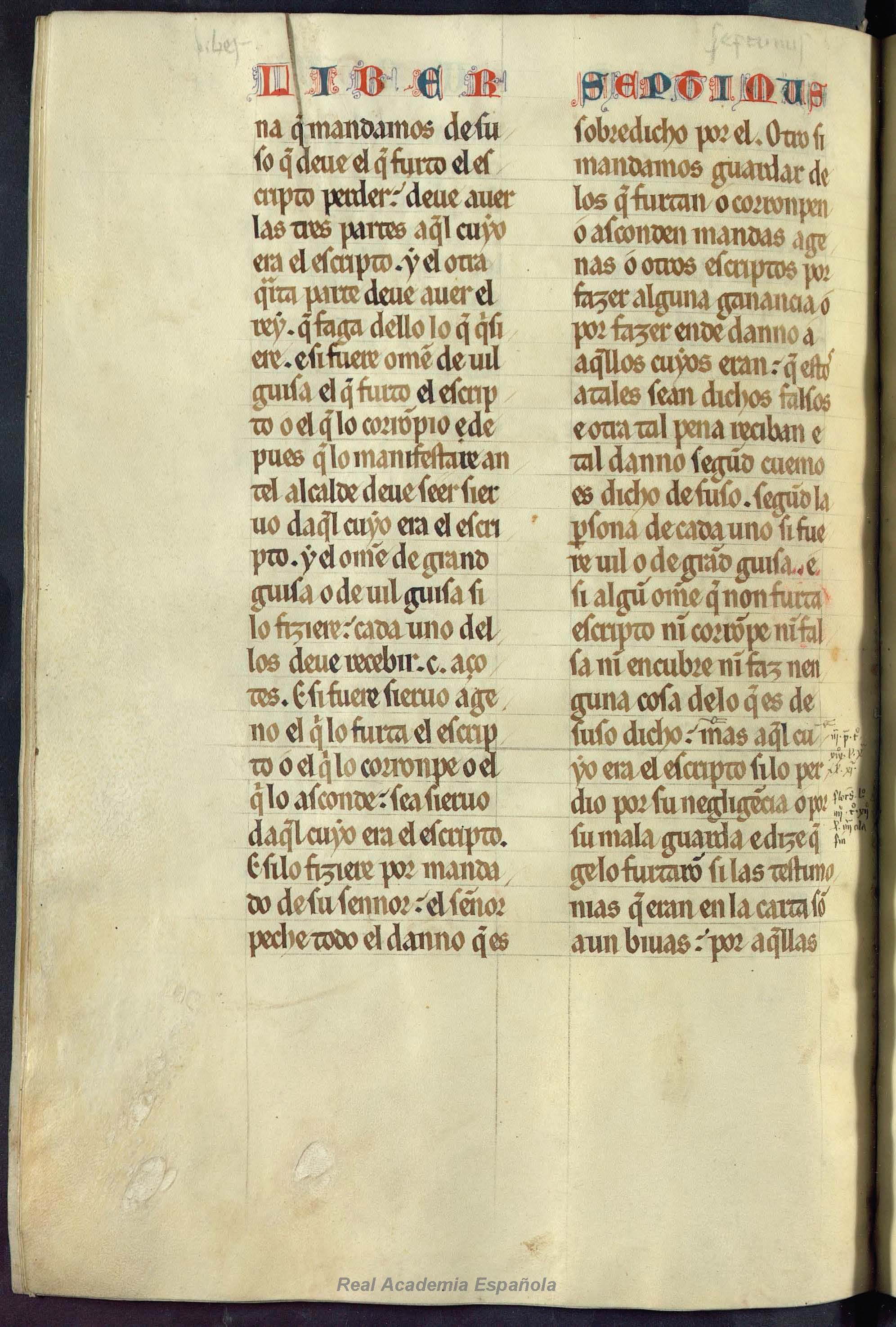 Folio 300 — RAE 54, Libro 7