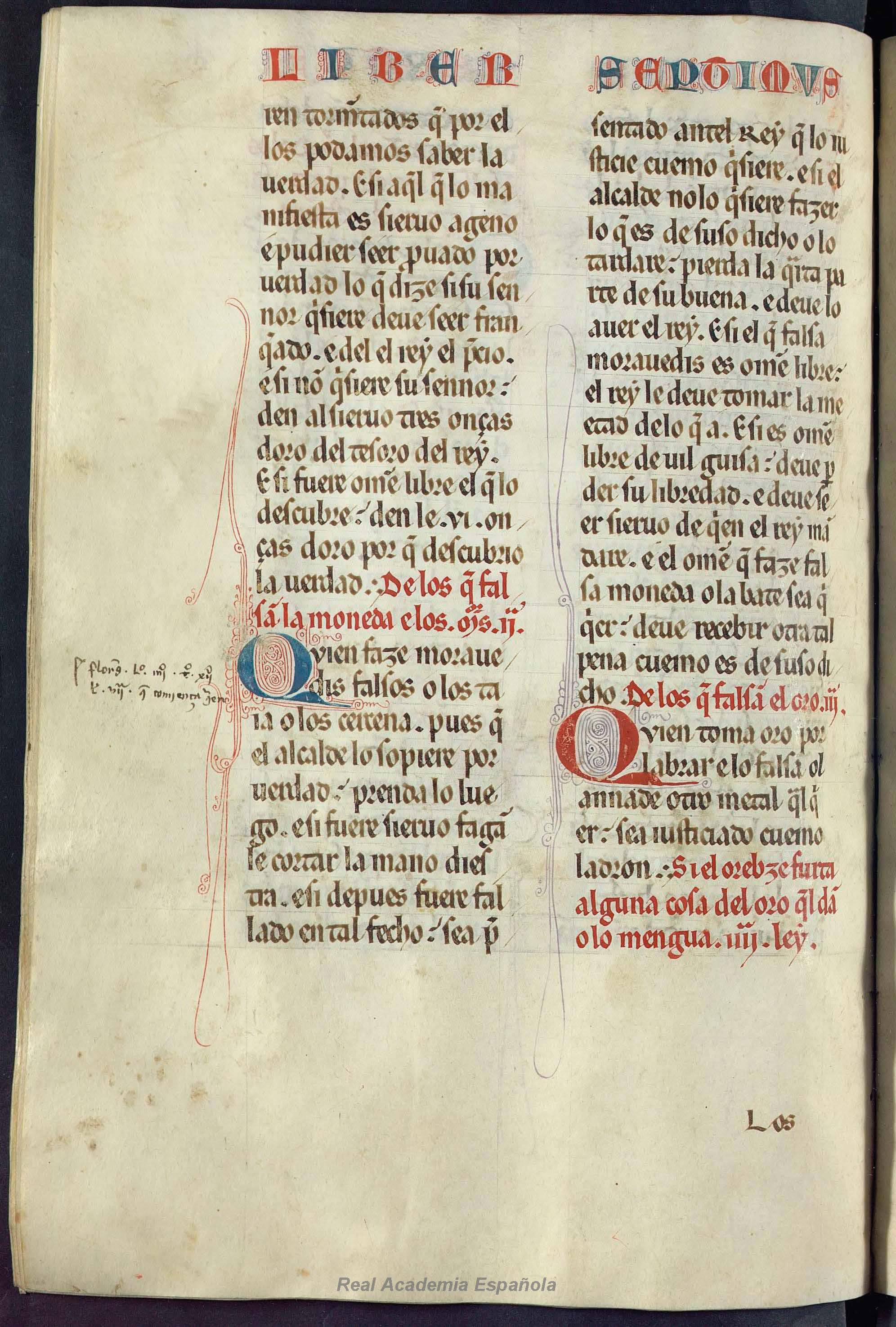 Folio 306 — RAE 54, Libro 7