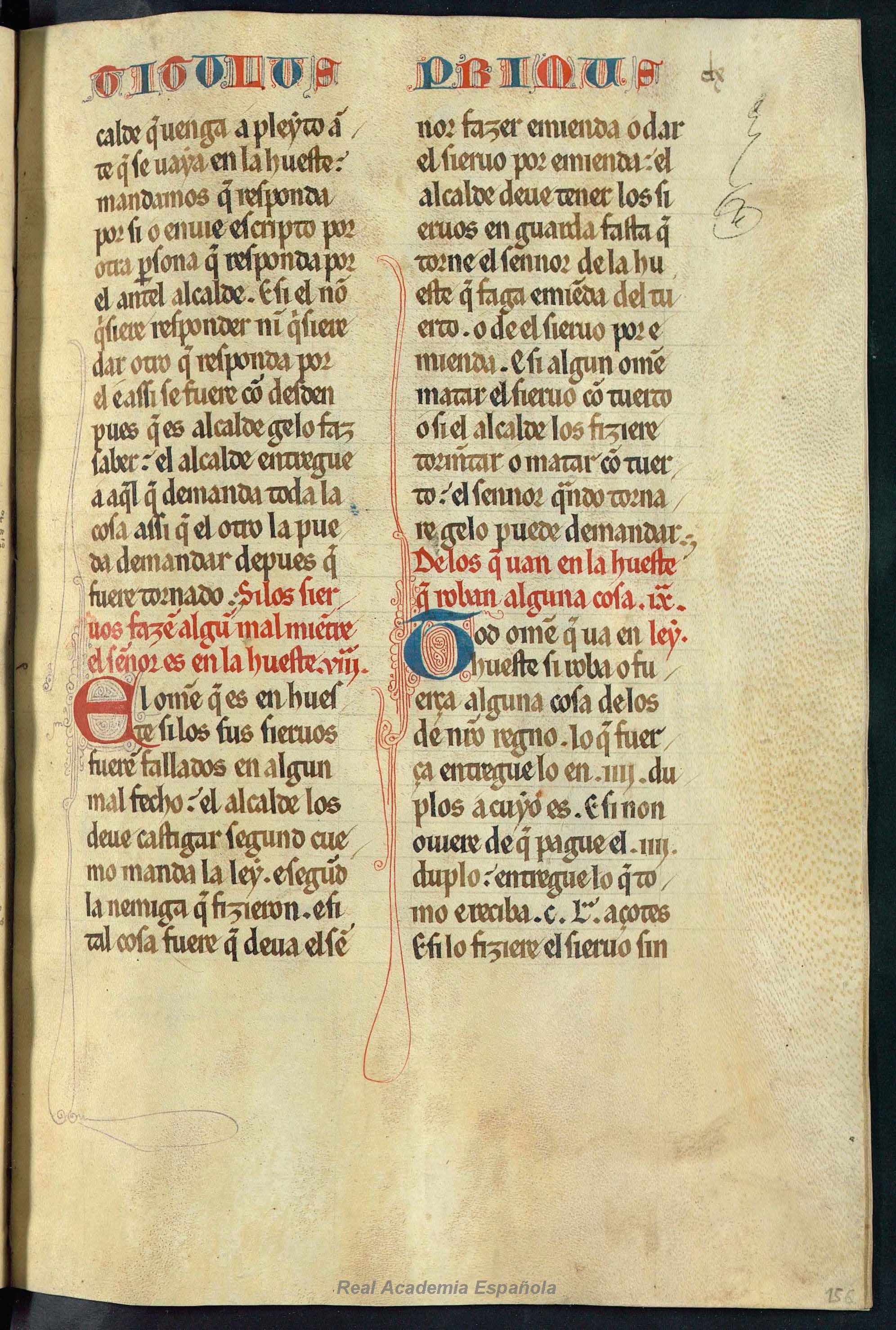 Folio 313 — RAE 54, Libro 8