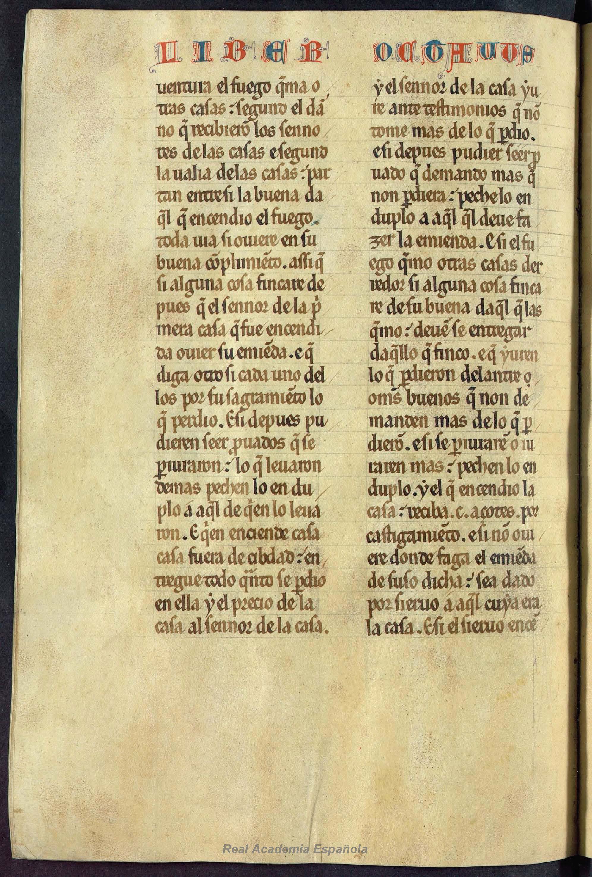 Folio 316 — RAE 54, Libro 8