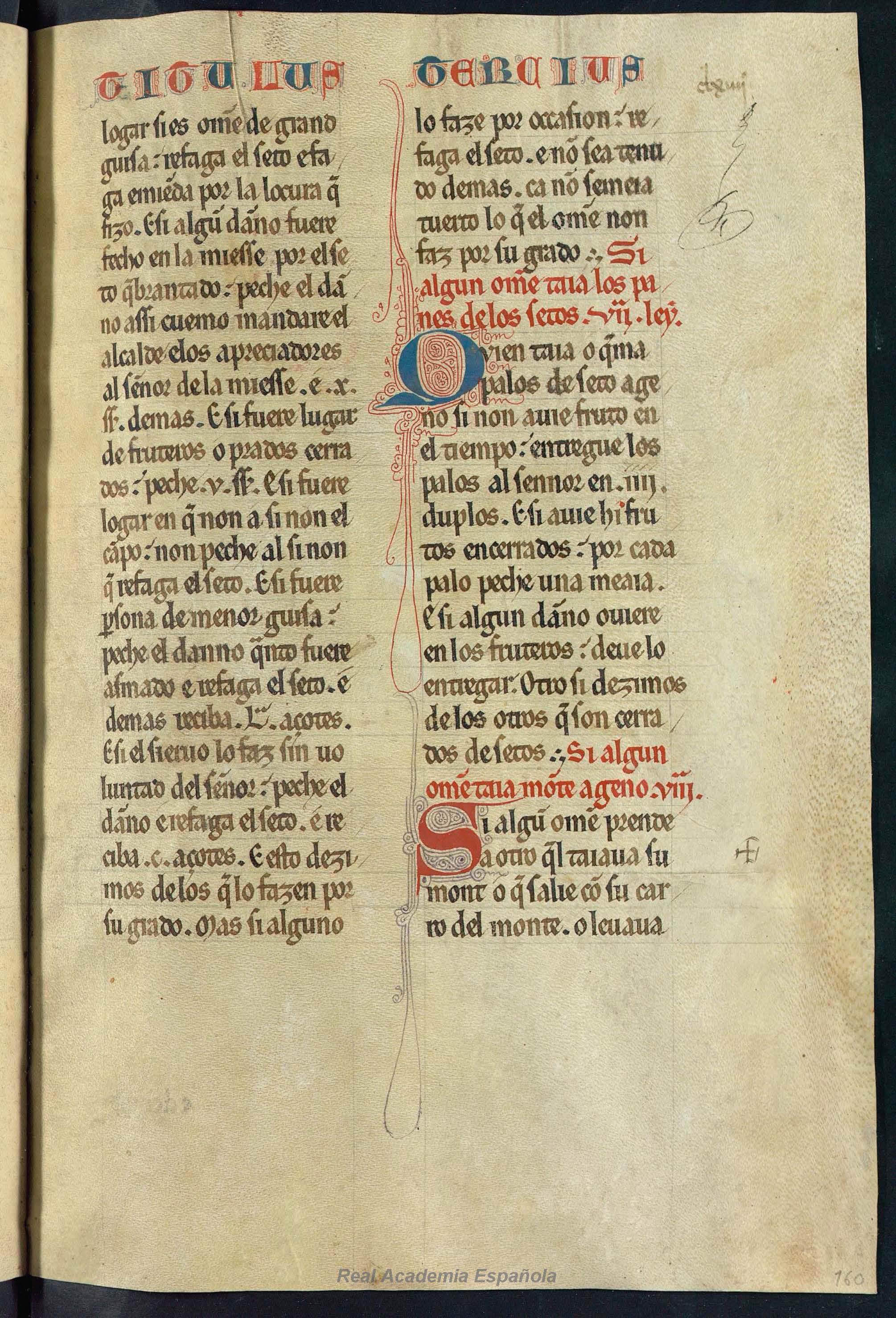 Folio 321 — RAE 54, Libro 8