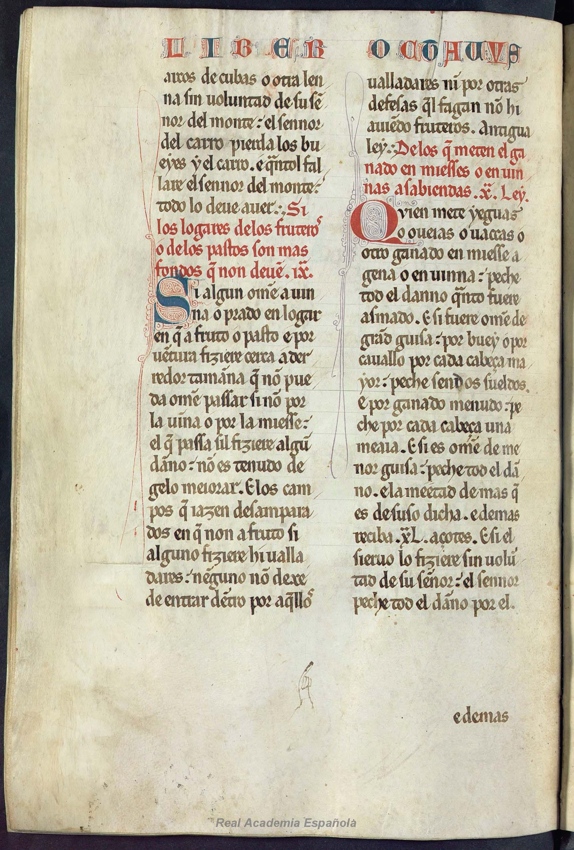 Folio 322 — RAE 54, Libro 8