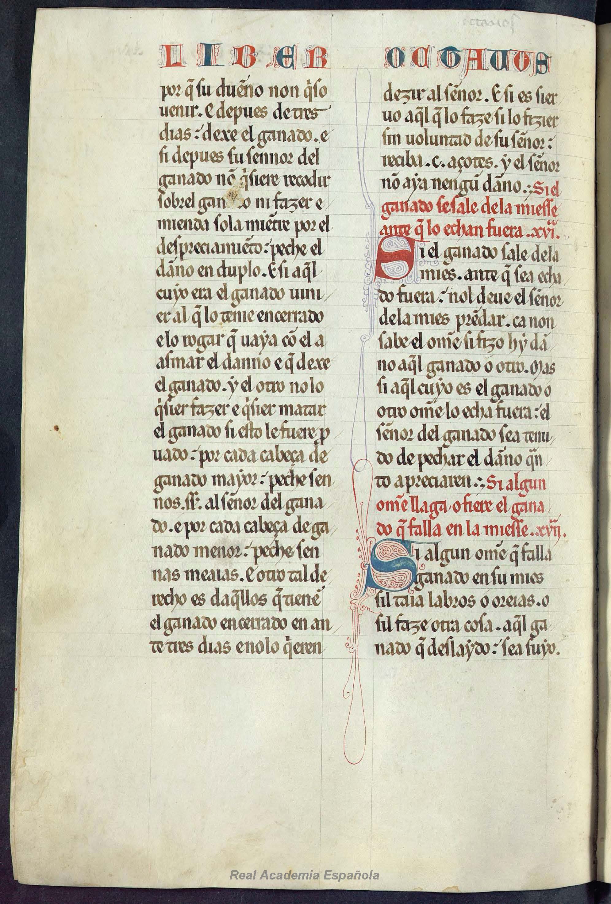 Folio 326 — RAE 54, Libro 8