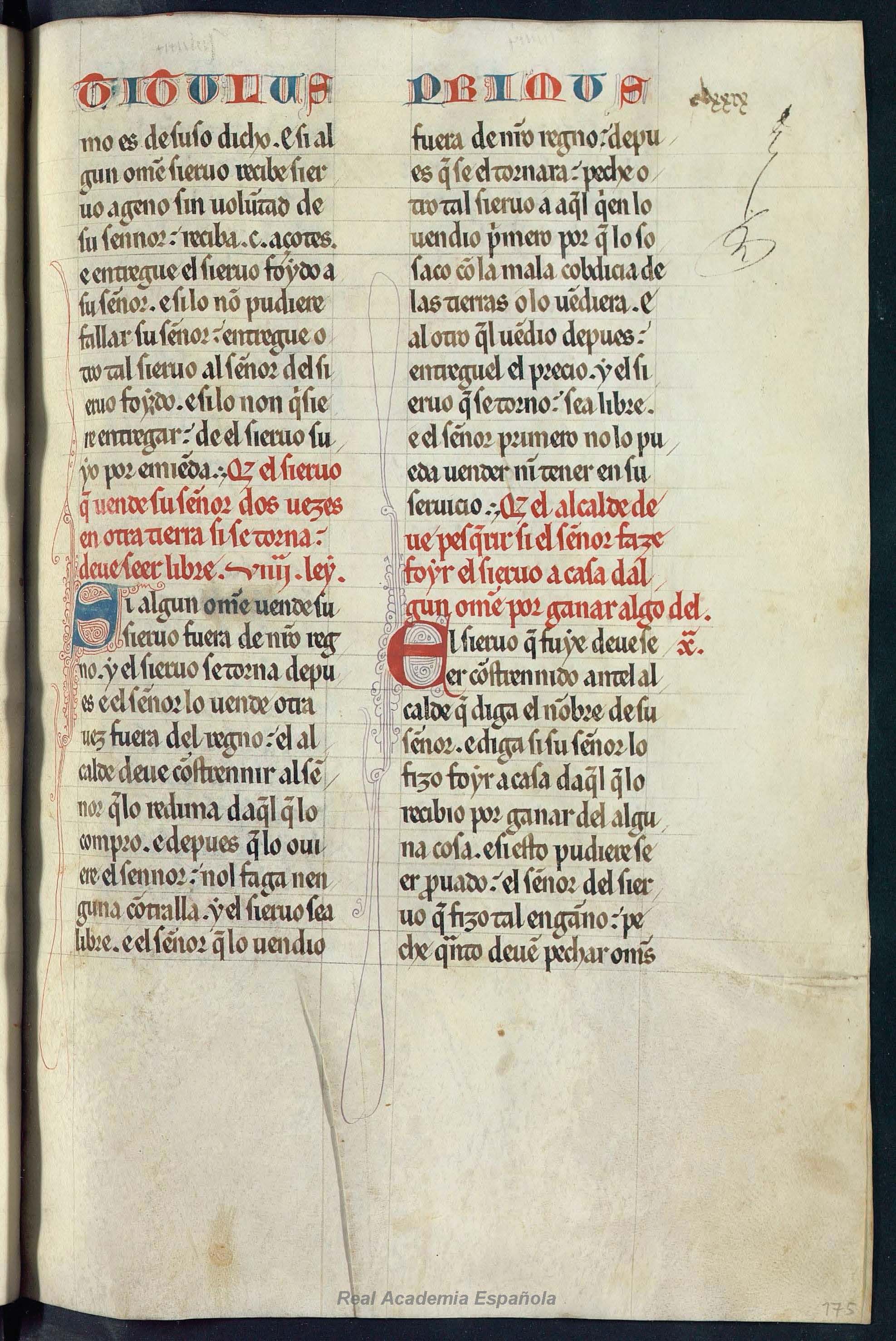 Folio 351 — RAE 54, Libro 9