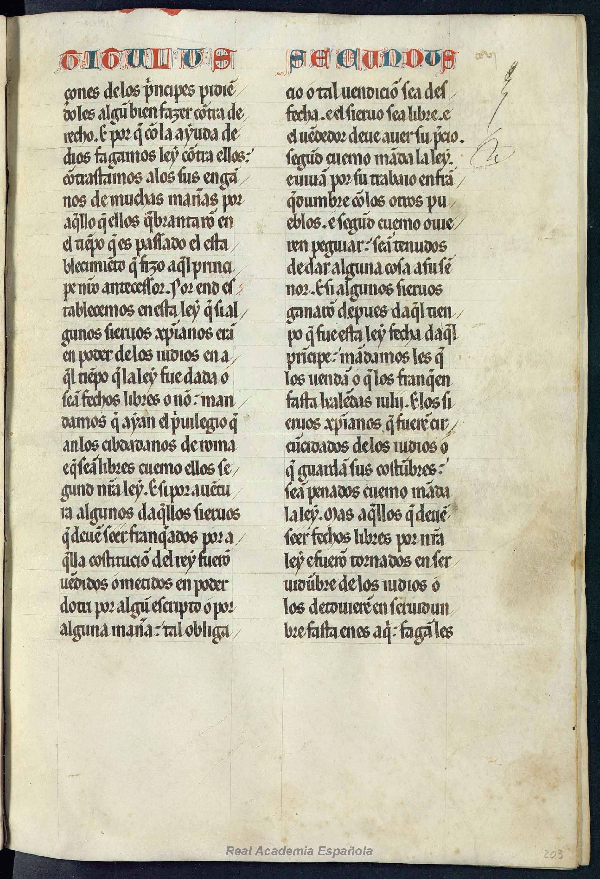 Folio 397 — RAE 54, Libro 12