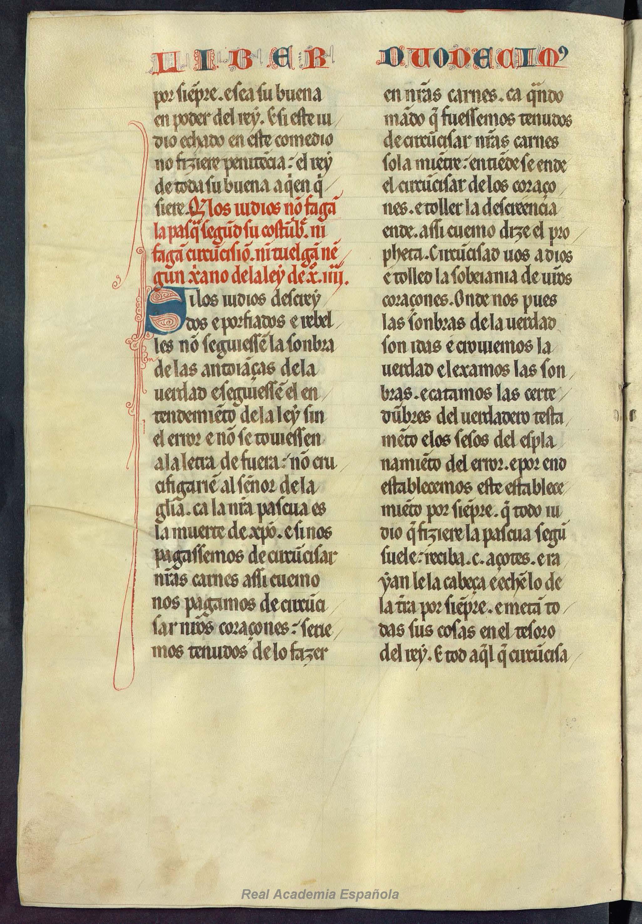 Folio 397 — RAE 54, Libro 12