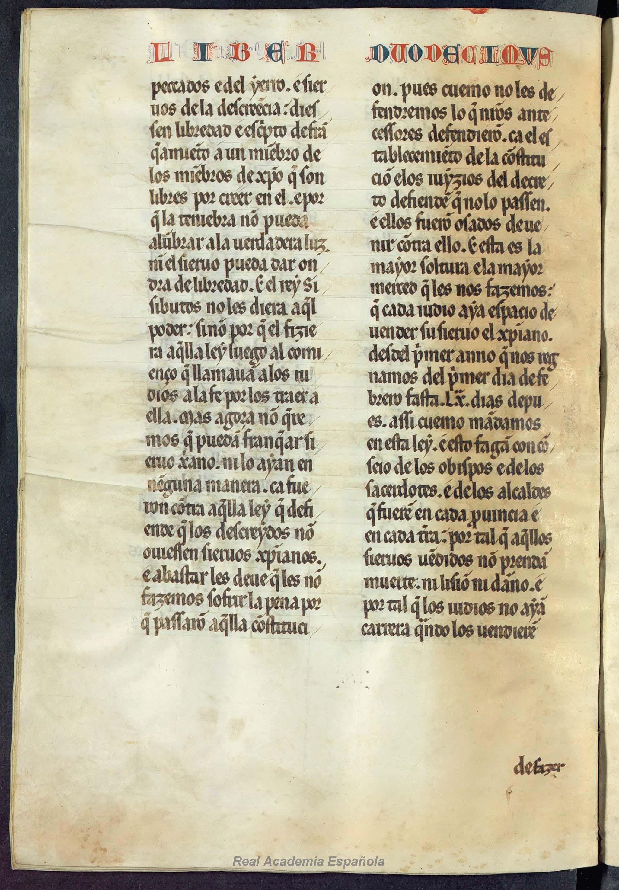 Folio 397 — RAE 54, Libro 12