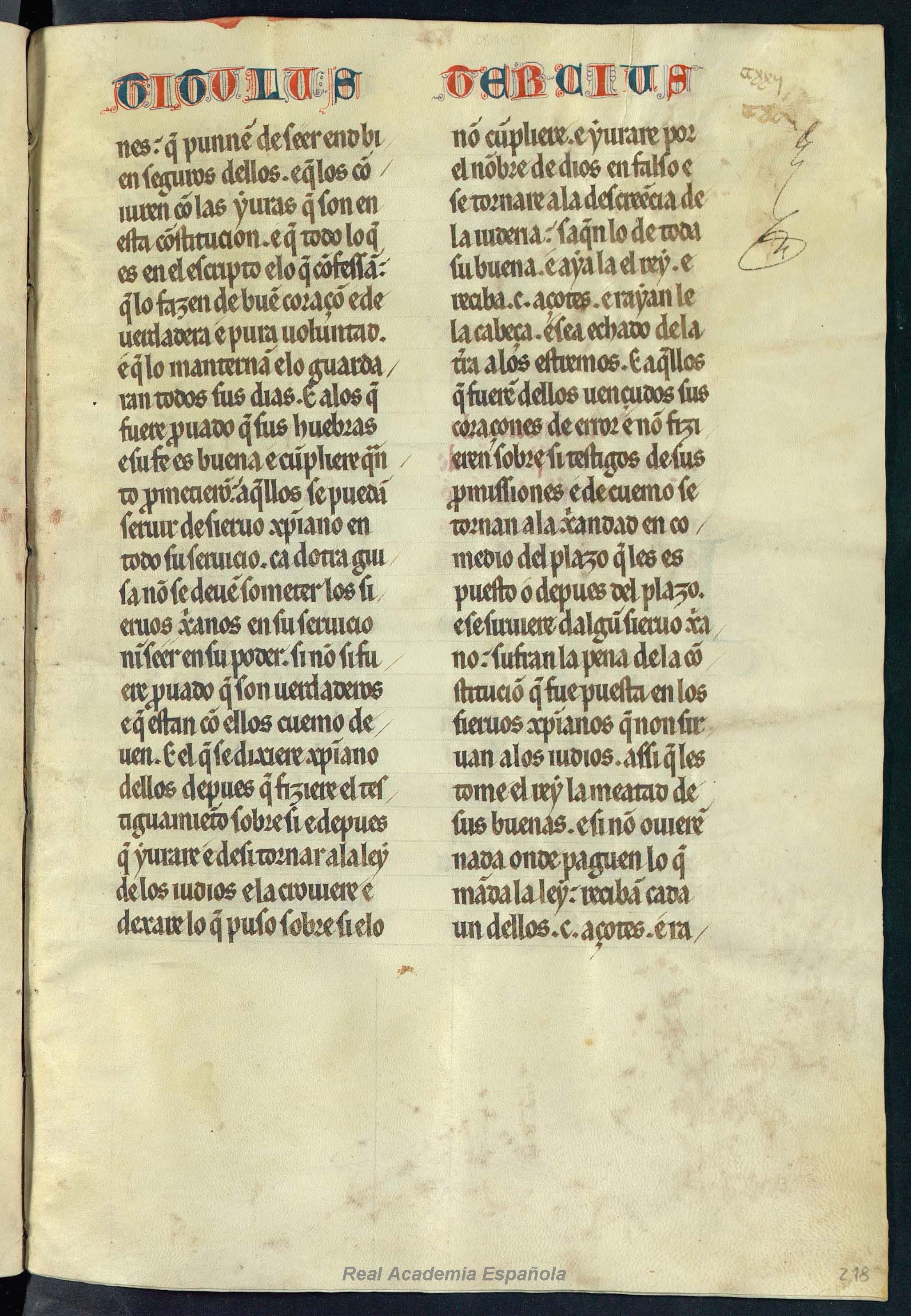 Folio 397 — RAE 54, Libro 12