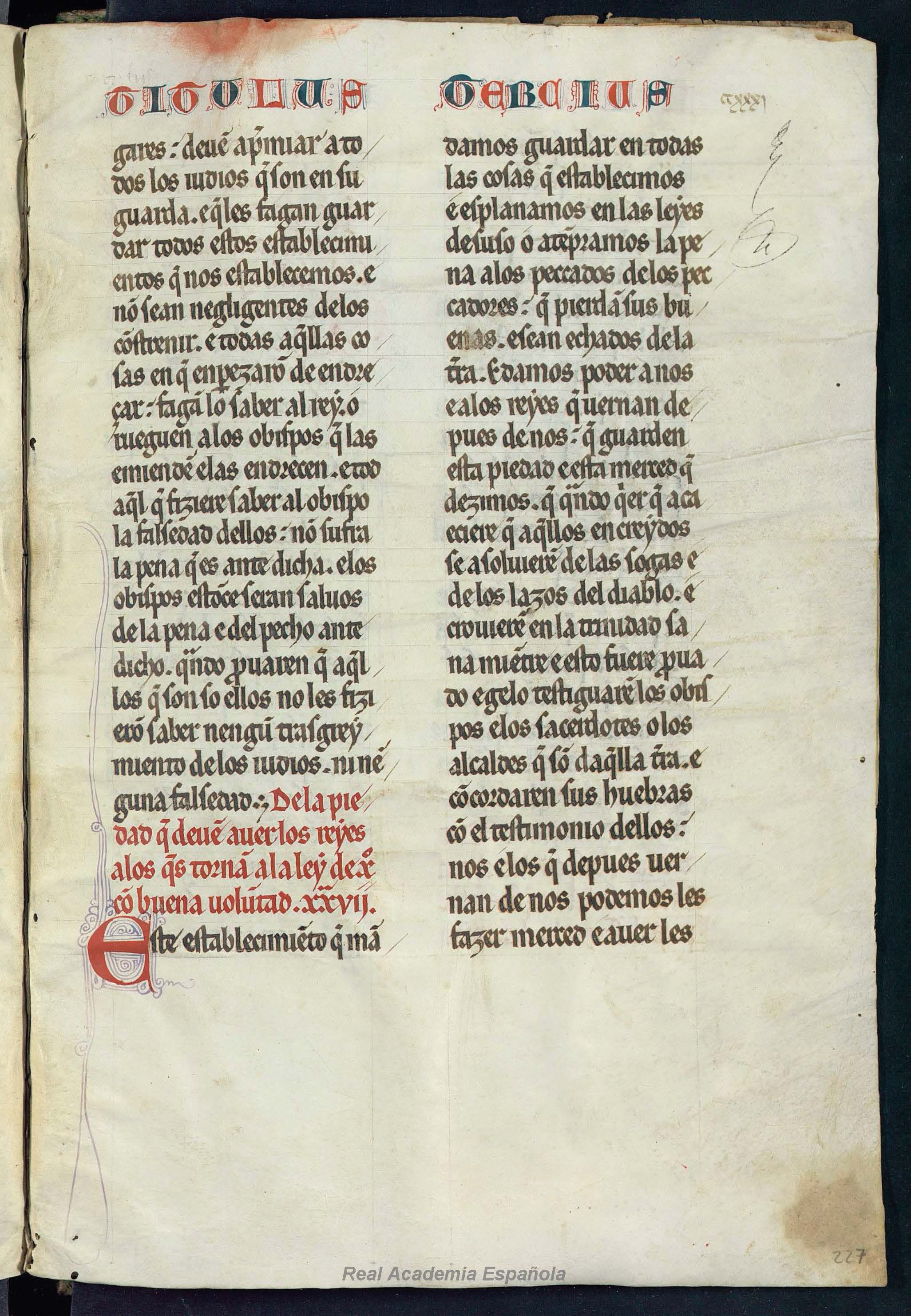 Folio 397 — RAE 54, Libro 12